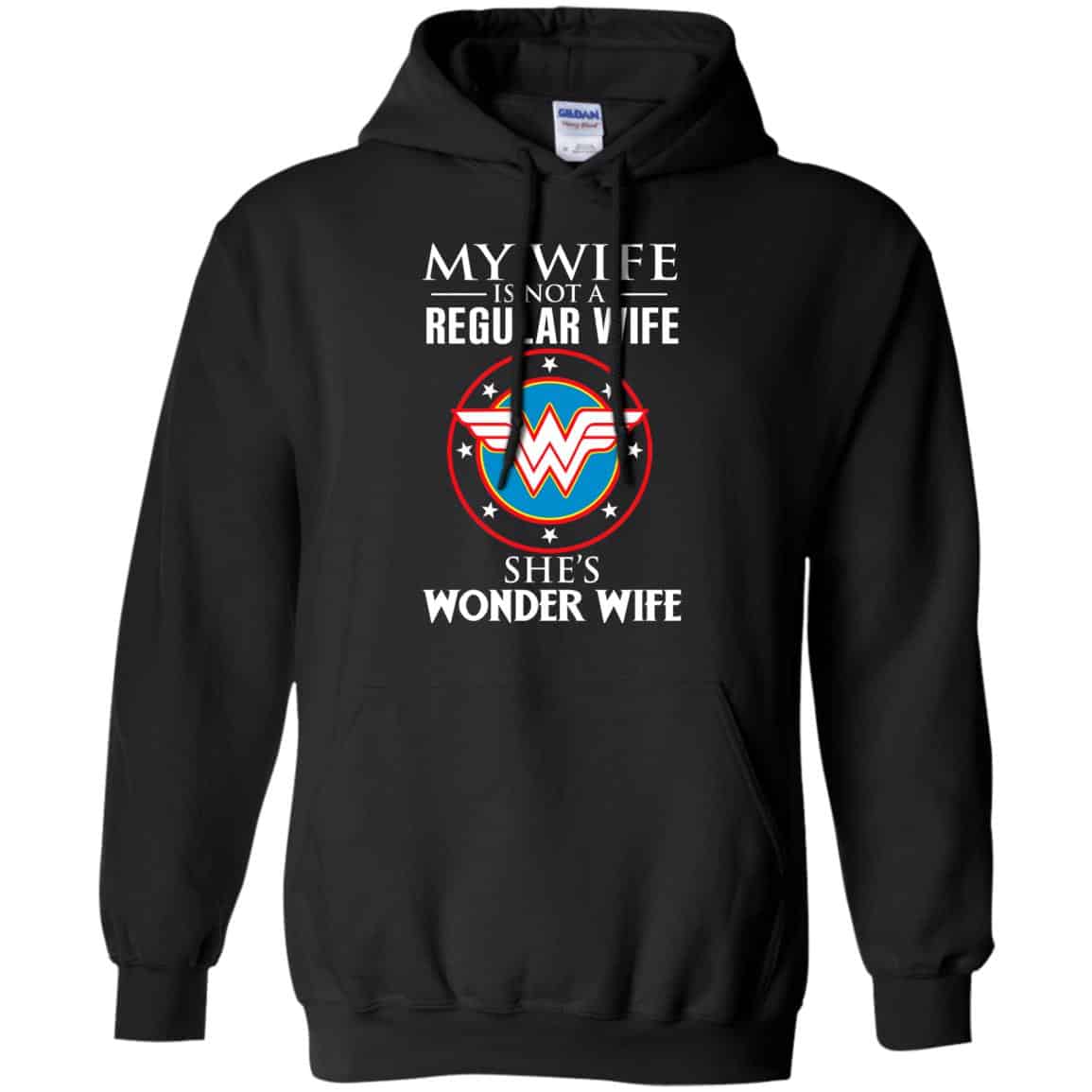 My Wife Is Not A Regular Wife She’s Wonder Wife Shirt, Hoodie, Tank