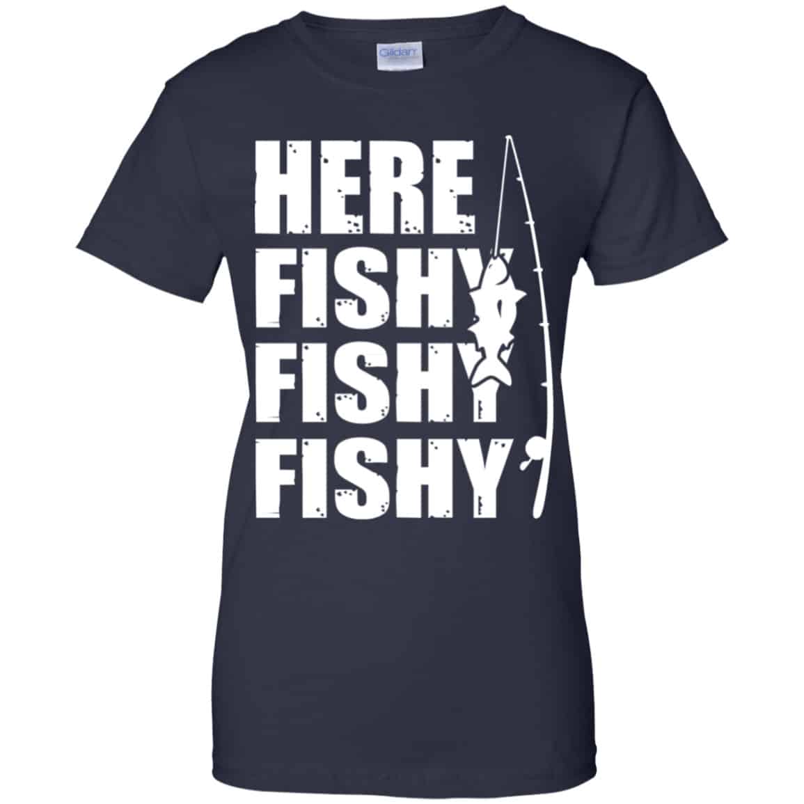 Here Fishy Fishy Fishy Fishing Shirt, Hoodie, Tank