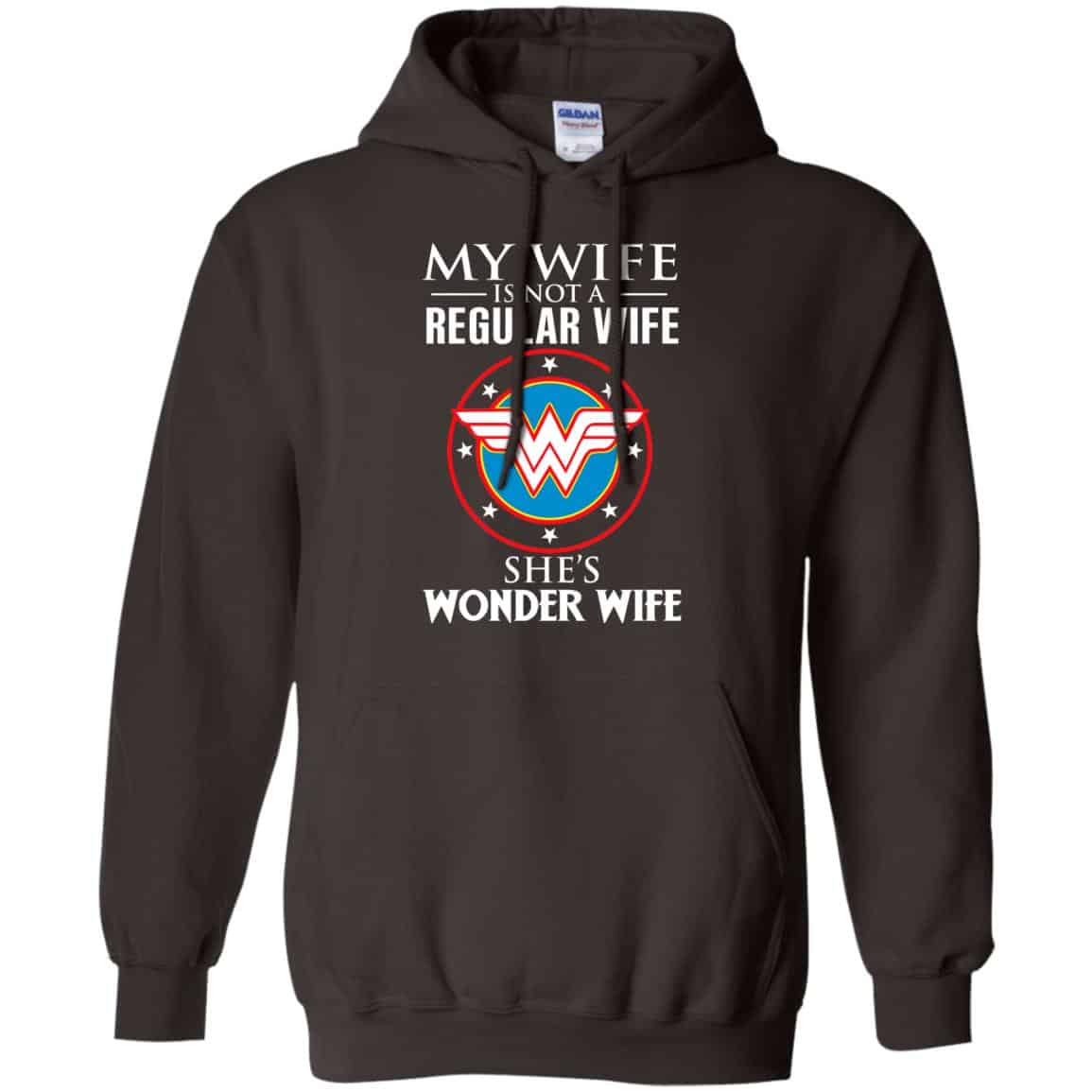 My Wife Is Not A Regular Wife She’s Wonder Wife Shirt, Hoodie, Tank