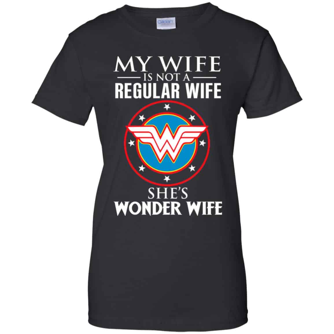 My Wife Is Not A Regular Wife She’s Wonder Wife Shirt, Hoodie, Tank