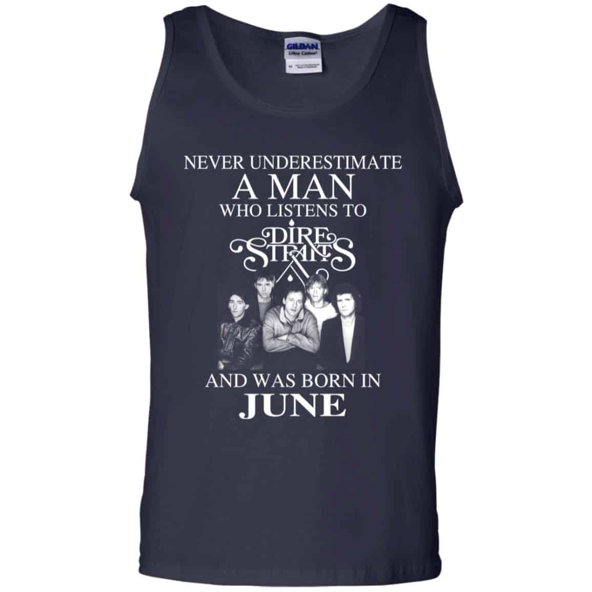 A Man Who Listens To Dire Straits And Was Born In June T-Shirts, Hoodie, Tank