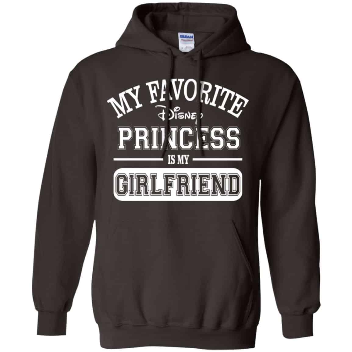 My Favorite Disney Princess Is My Girlfriend Shirt, Hoodie, Tank