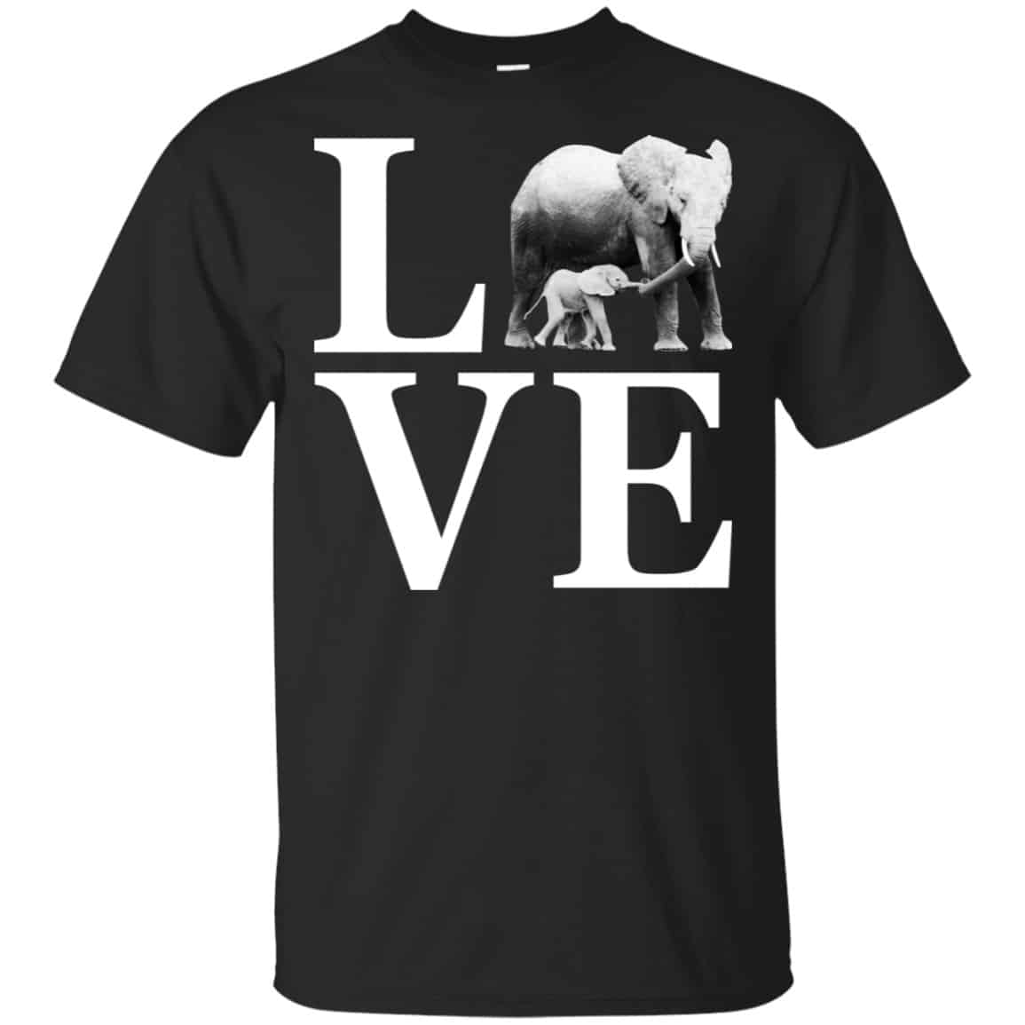 I Love Elephants Vintage Look Elephant Shirt, Hoodie, Tank