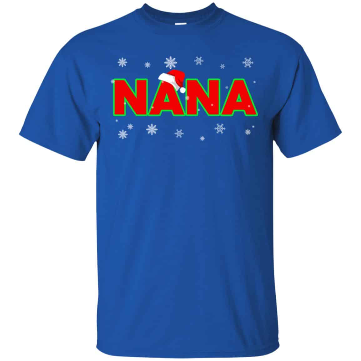 Nana Christmas Santa Ugly Sweater, T-Shirts, Hoodie