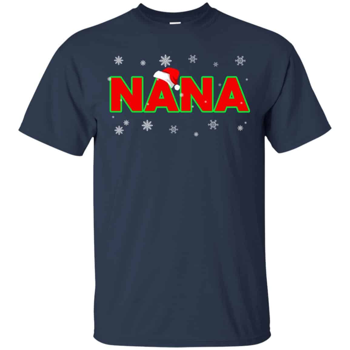 Nana Christmas Santa Ugly Sweater, T-Shirts, Hoodie