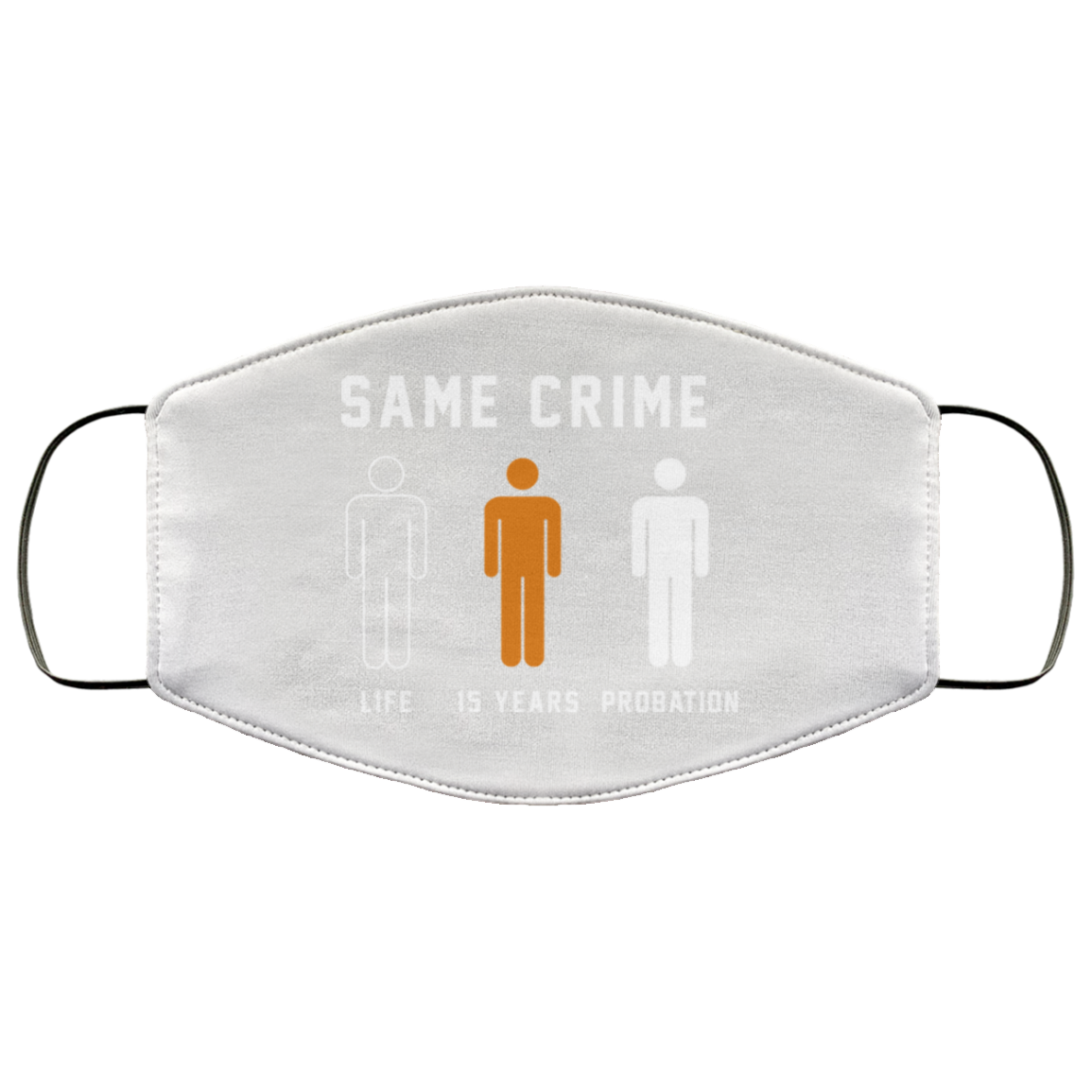 Same Crime Life Is Years Probation Face Mask