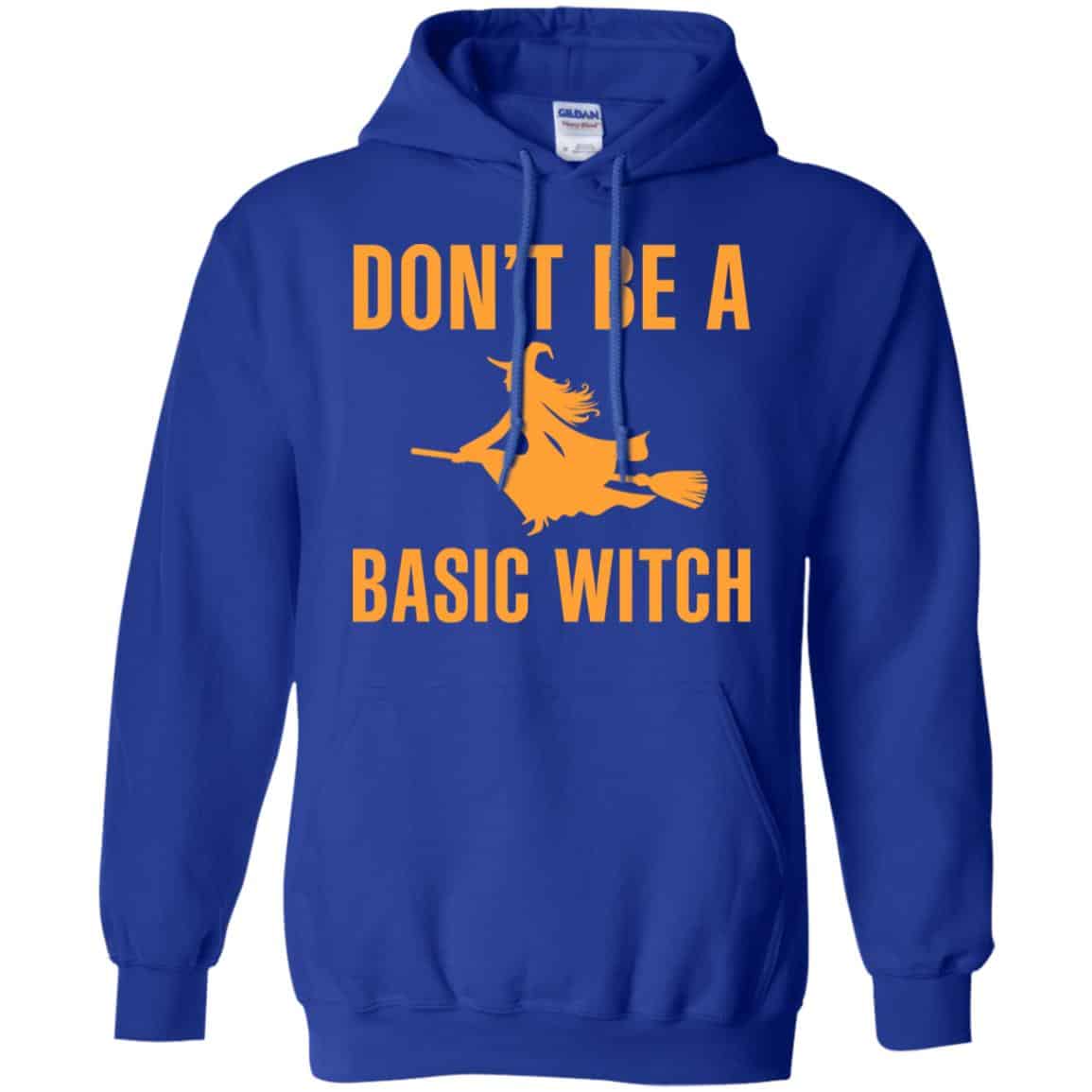 Don’t Be A Basic Witch Halloween Shirt, Hoodie, Tank