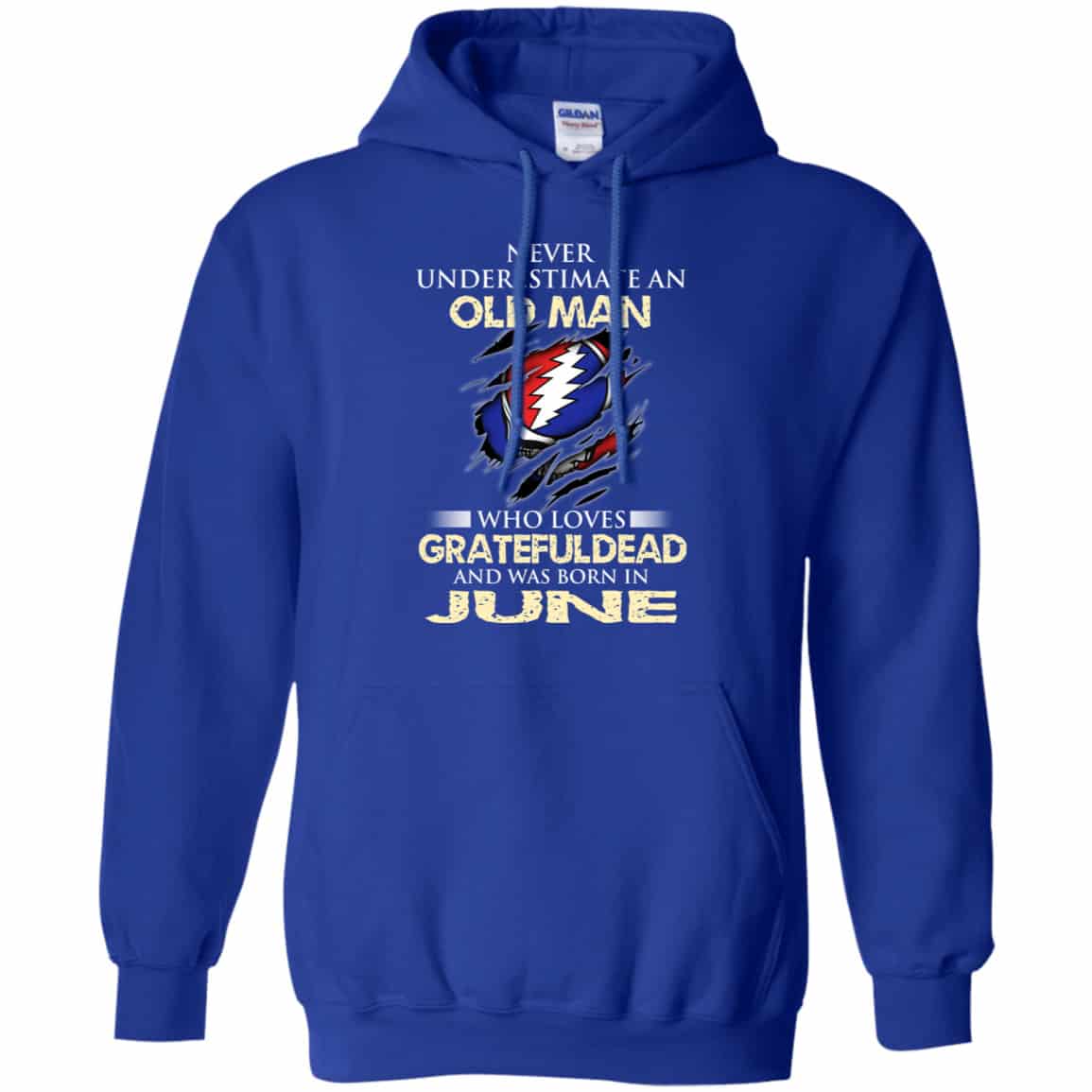 An Old Man Who Loves Grateful Dead And Was Born In June Shirt, Hoodie, Tank