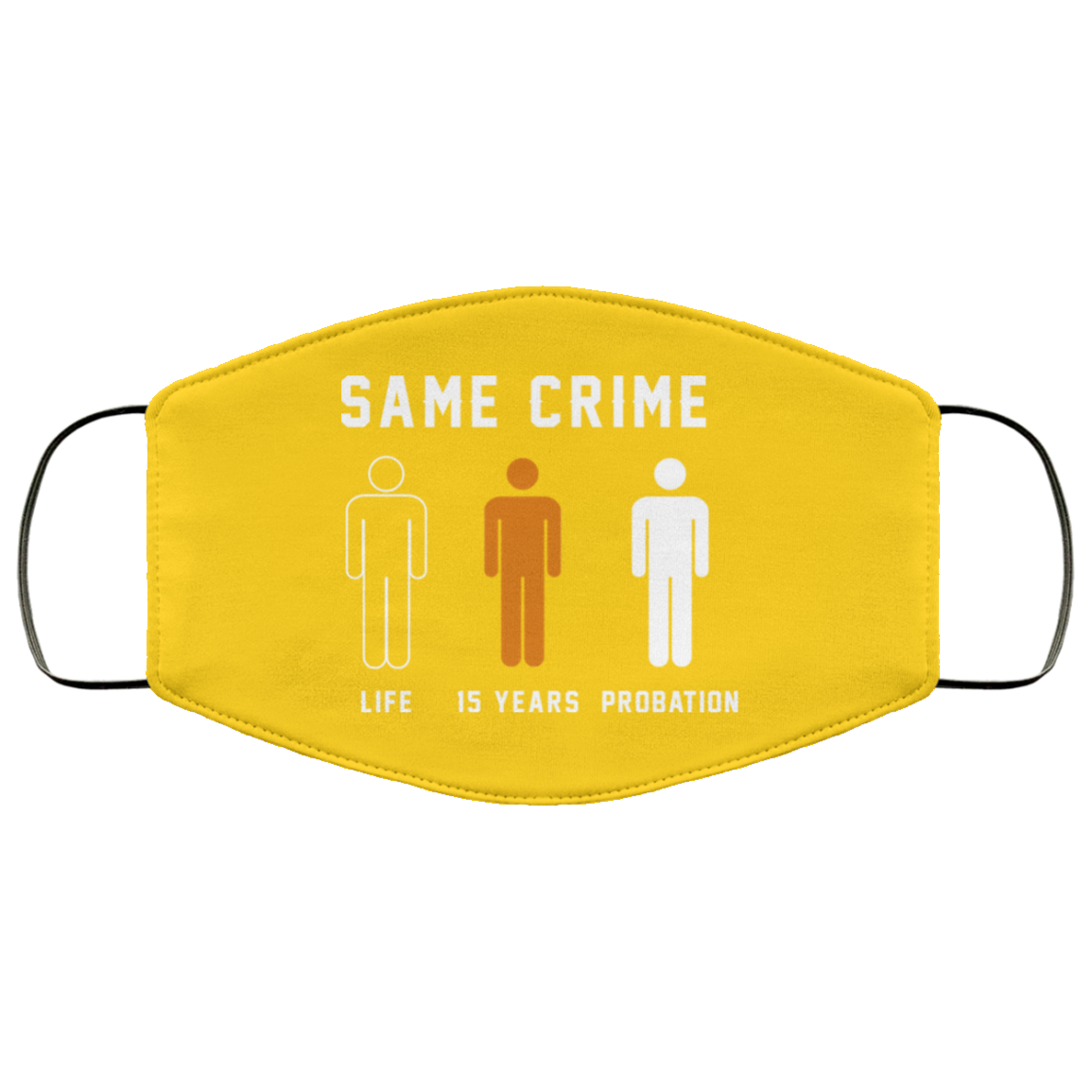 Same Crime Life Is Years Probation Face Mask