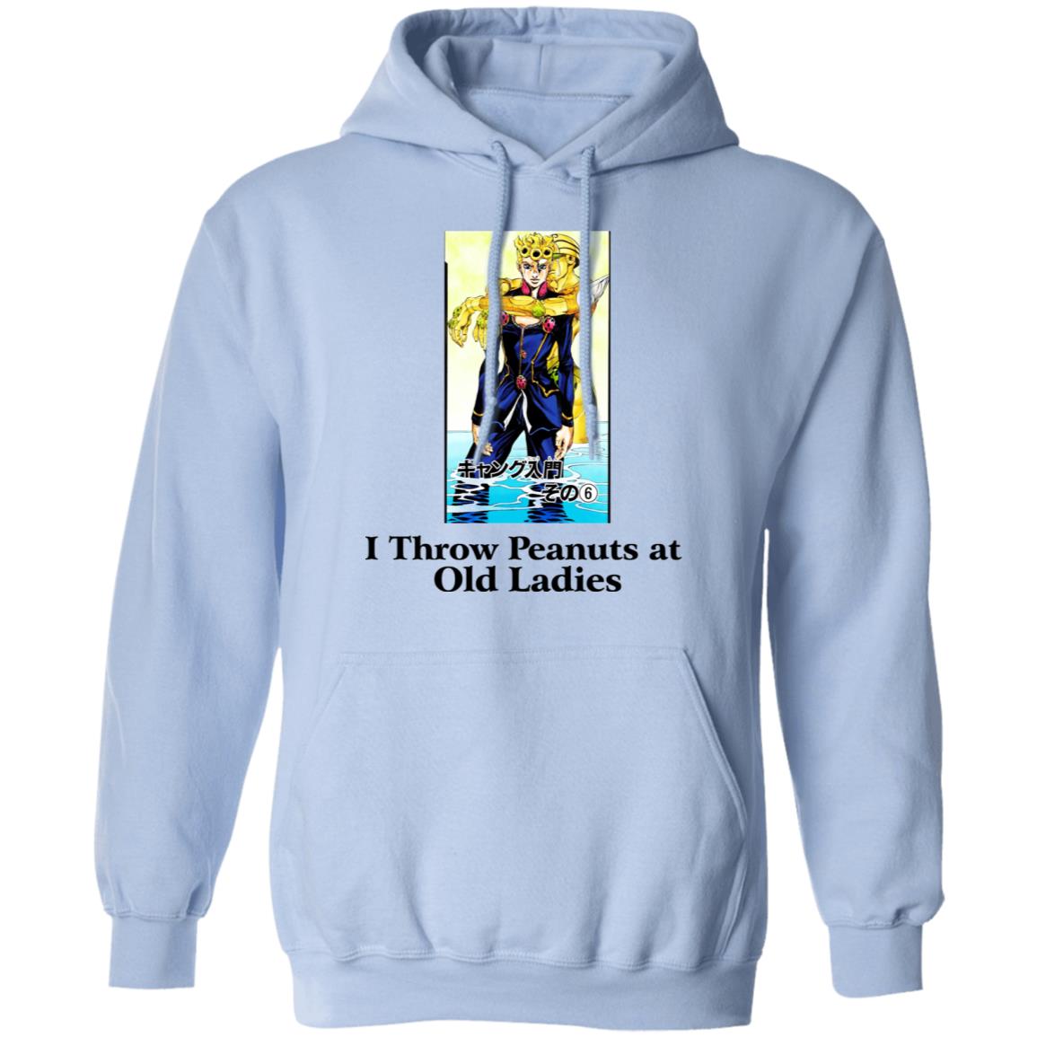 I Throw Peanuts at Old Ladies Shirt, Hoodie, Tank