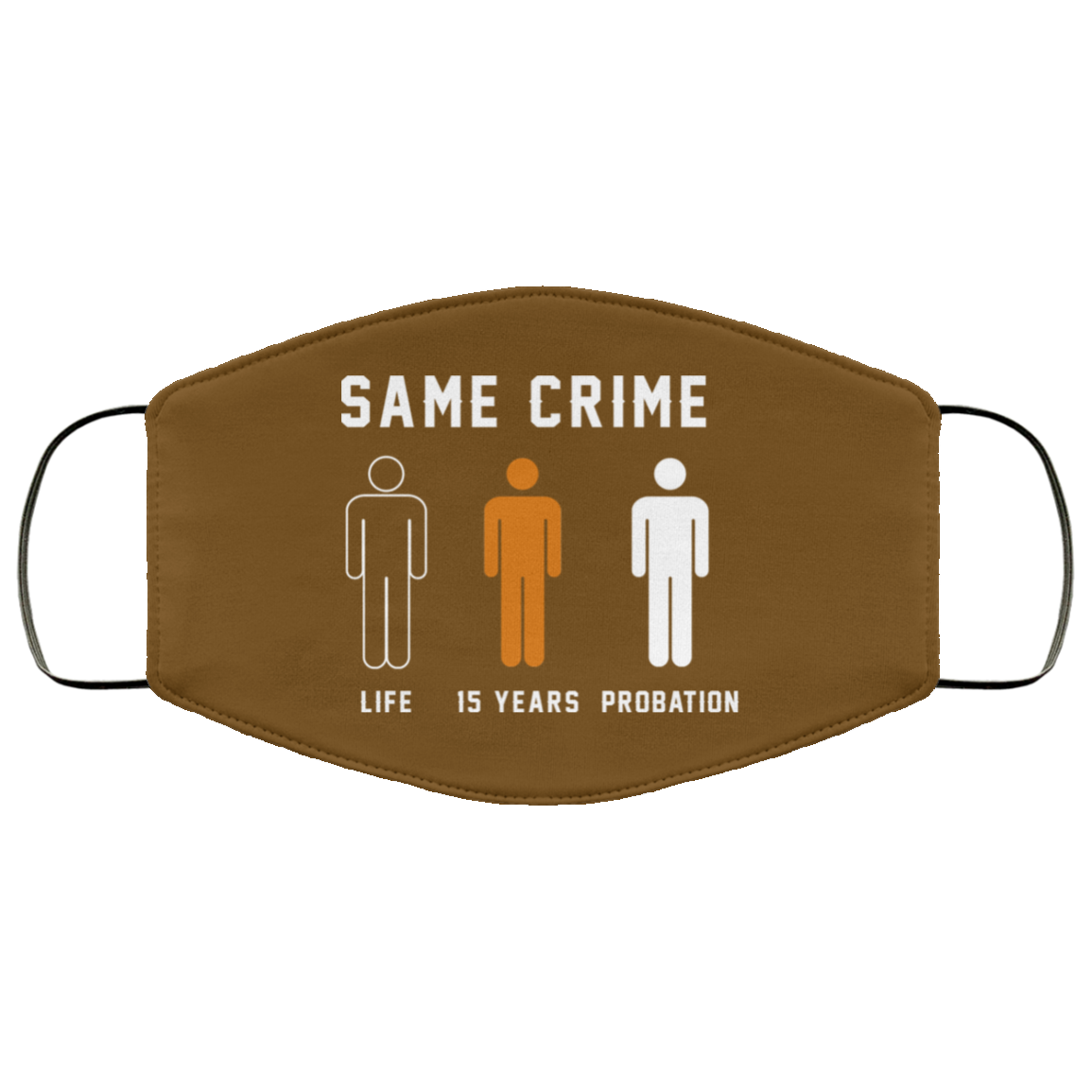 Same Crime Life Is Years Probation Face Mask