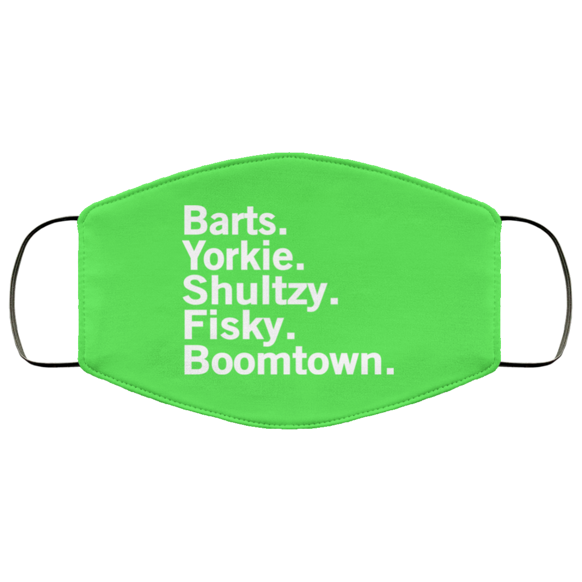 Barts Yorkie Shultzy Fisky Boomtown Face Mask