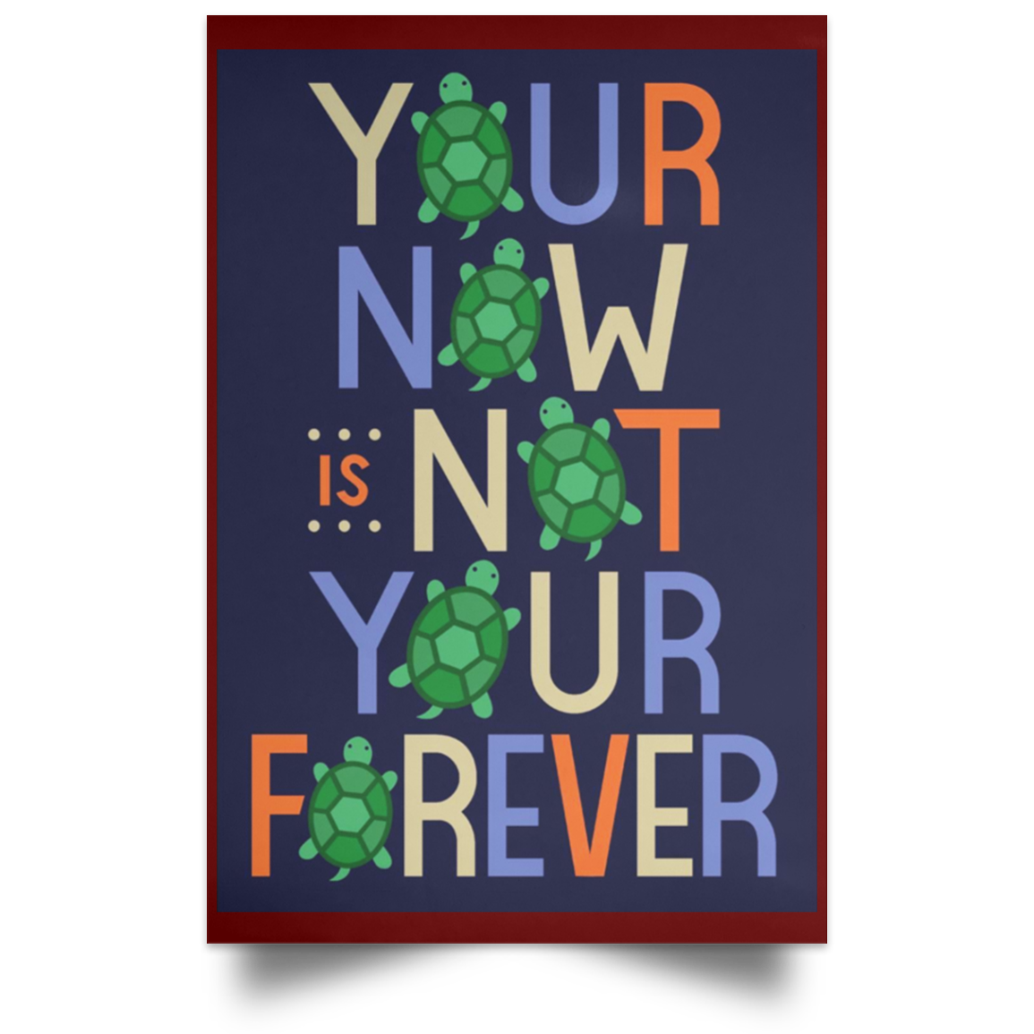 Your Now Is Not Your Forever Poster