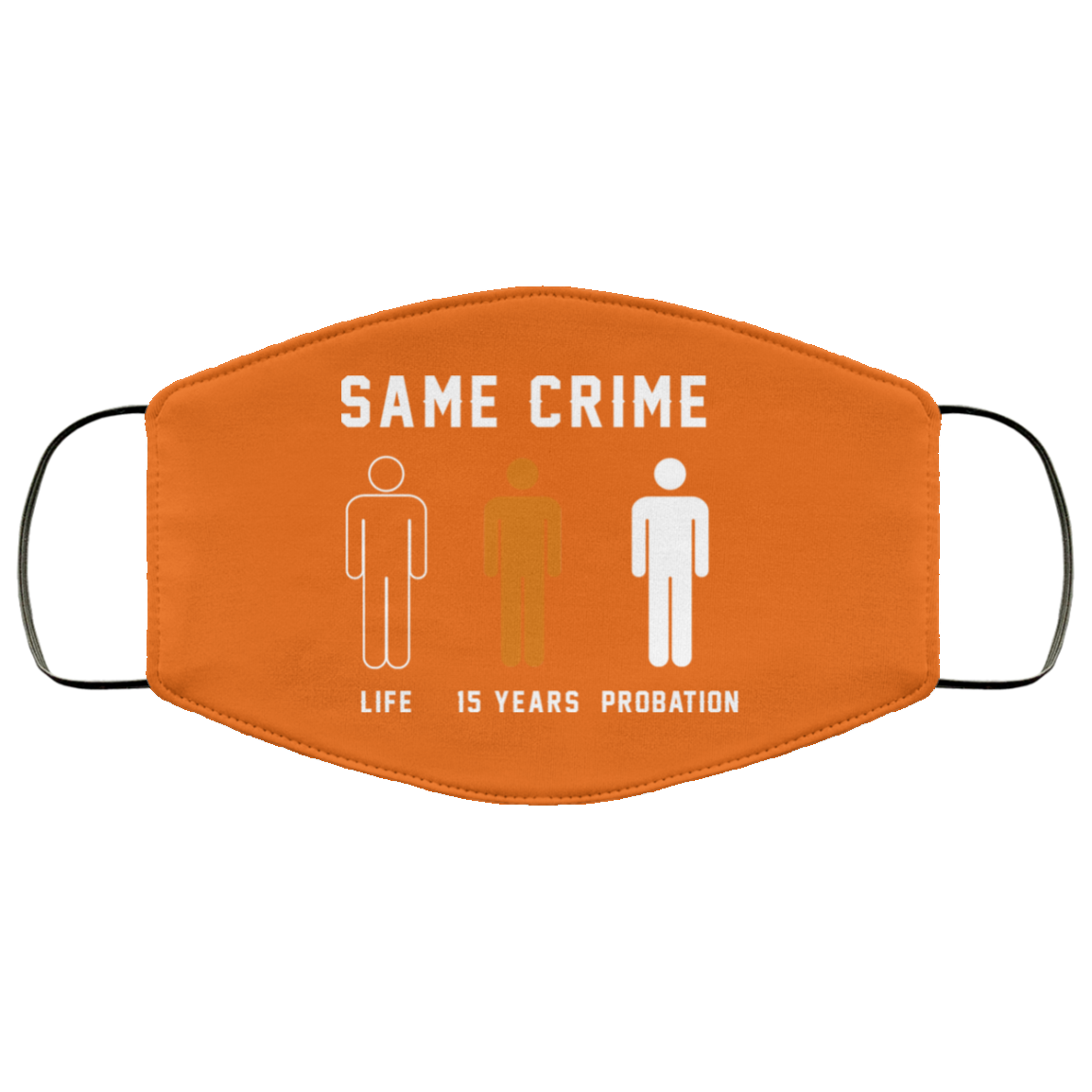 Same Crime Life Is Years Probation Face Mask