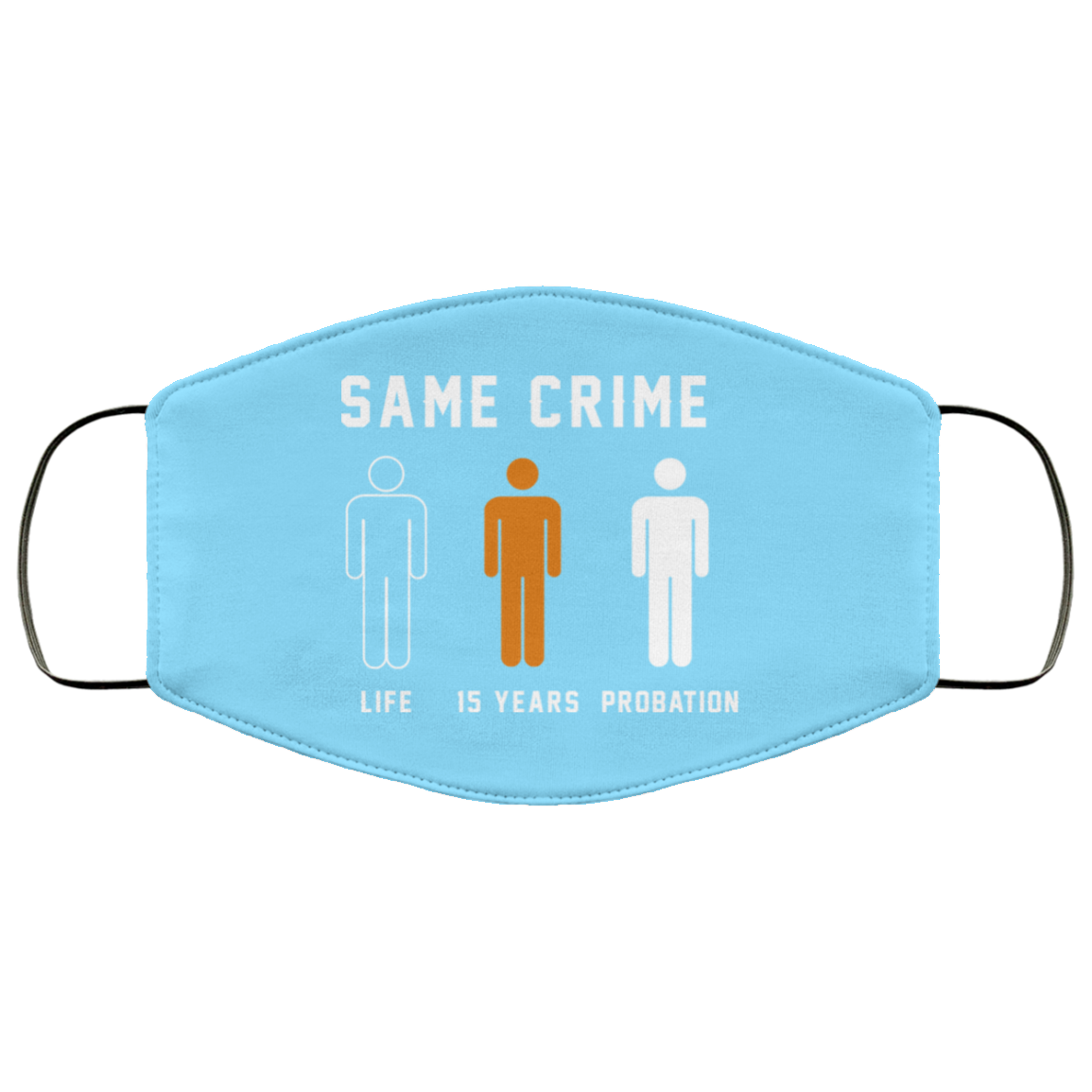 Same Crime Life Is Years Probation Face Mask