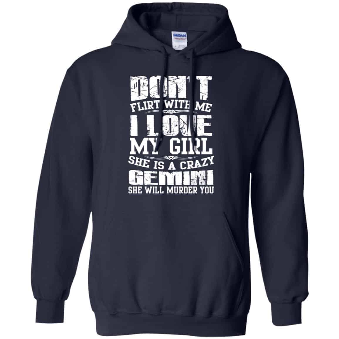 Don’t Flirt With Me I Love My Girl She Is A Crazy Gemini Shirt, Hoodie, Tank