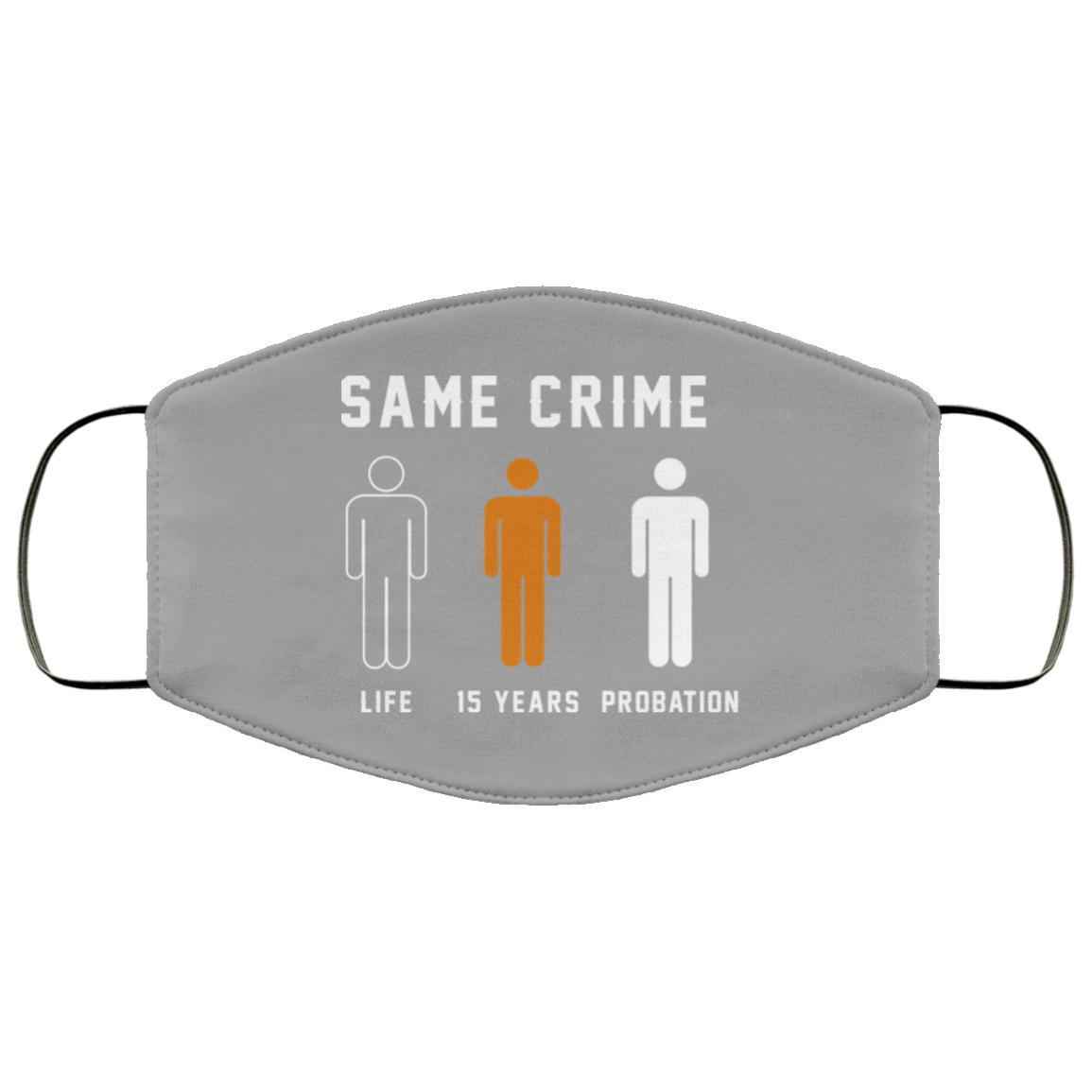 Same Crime Life Is Years Probation Face Mask