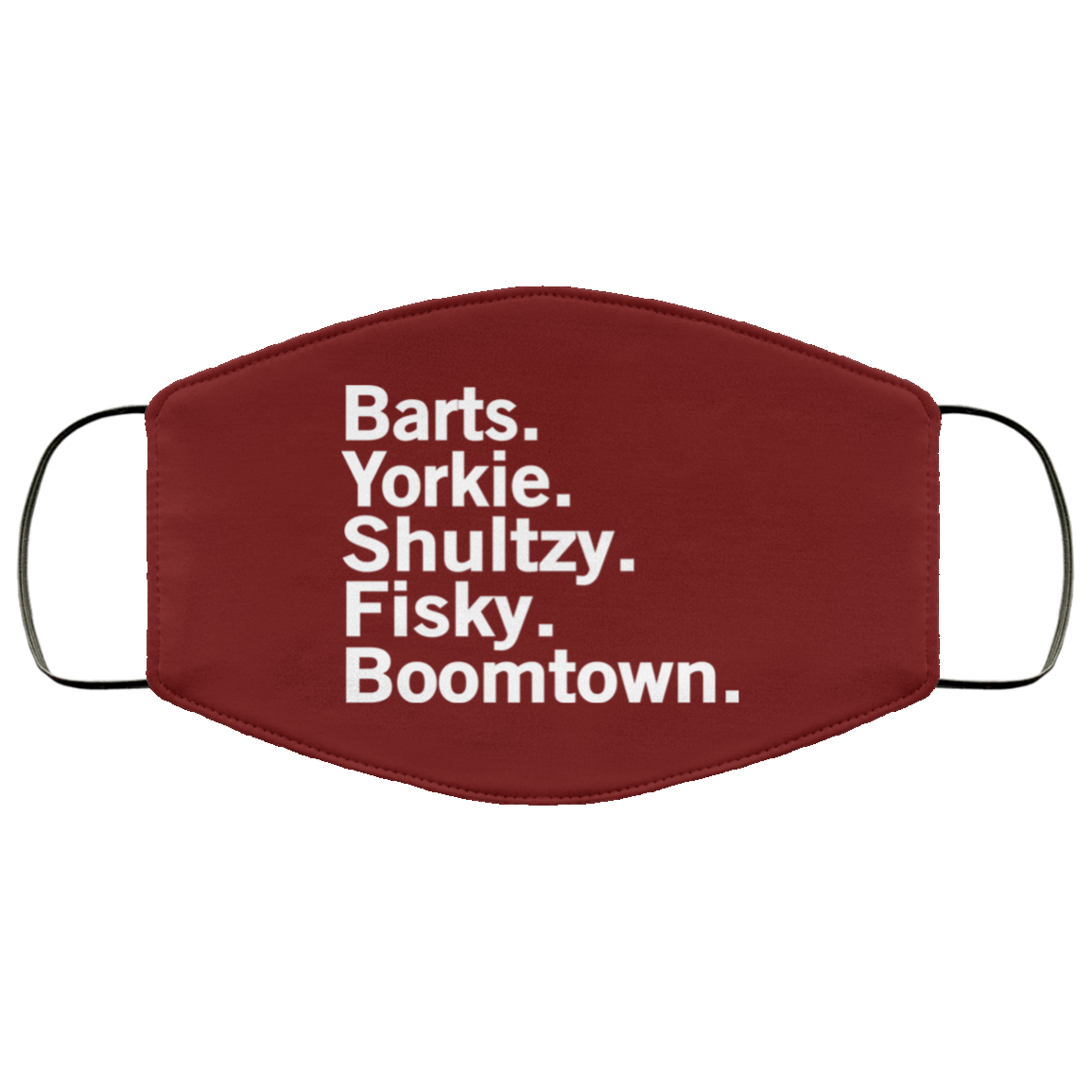 Barts Yorkie Shultzy Fisky Boomtown Face Mask