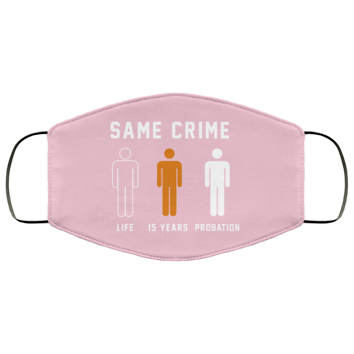 Same Crime Life Is Years Probation Face Mask