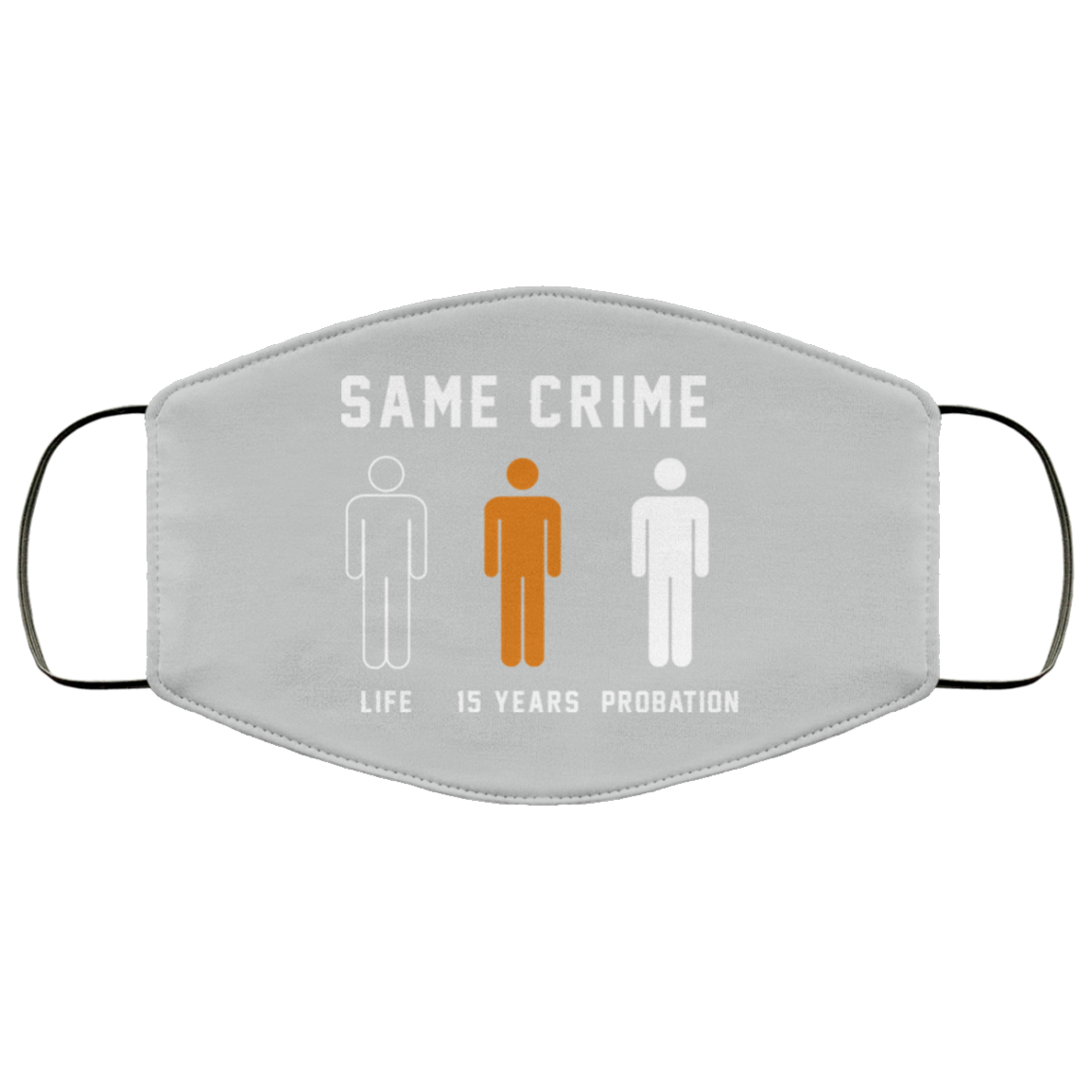 Same Crime Life Is Years Probation Face Mask