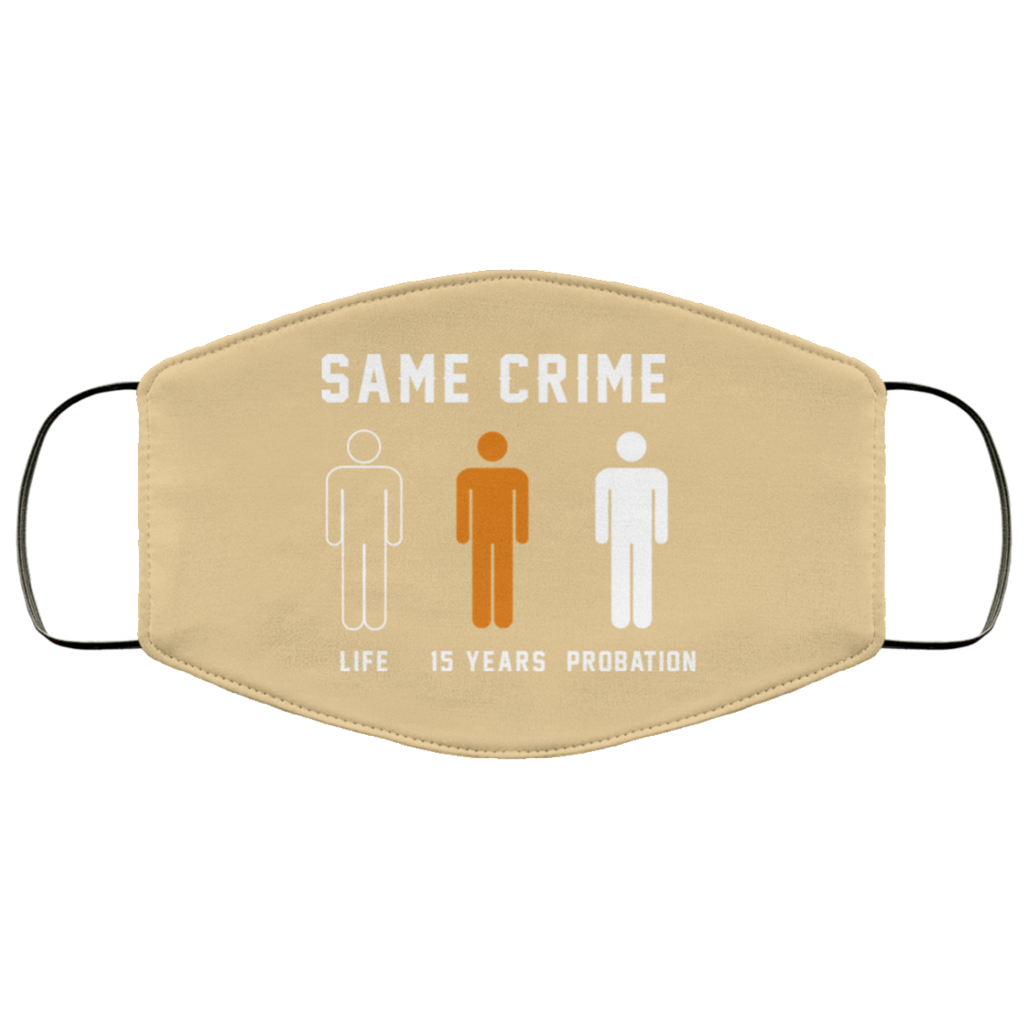 Same Crime Life Is Years Probation Face Mask