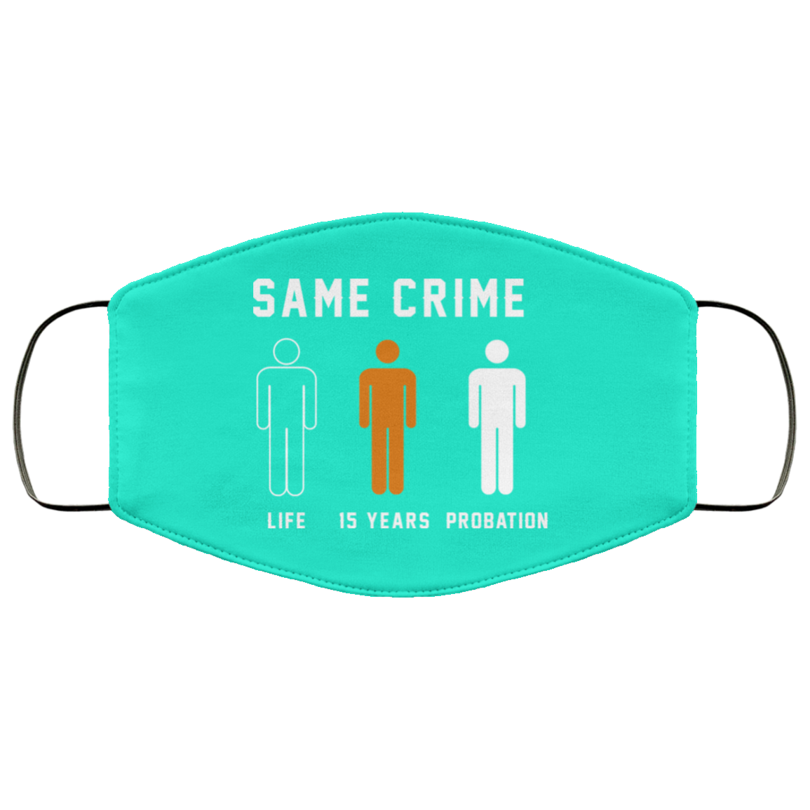 Same Crime Life Is Years Probation Face Mask