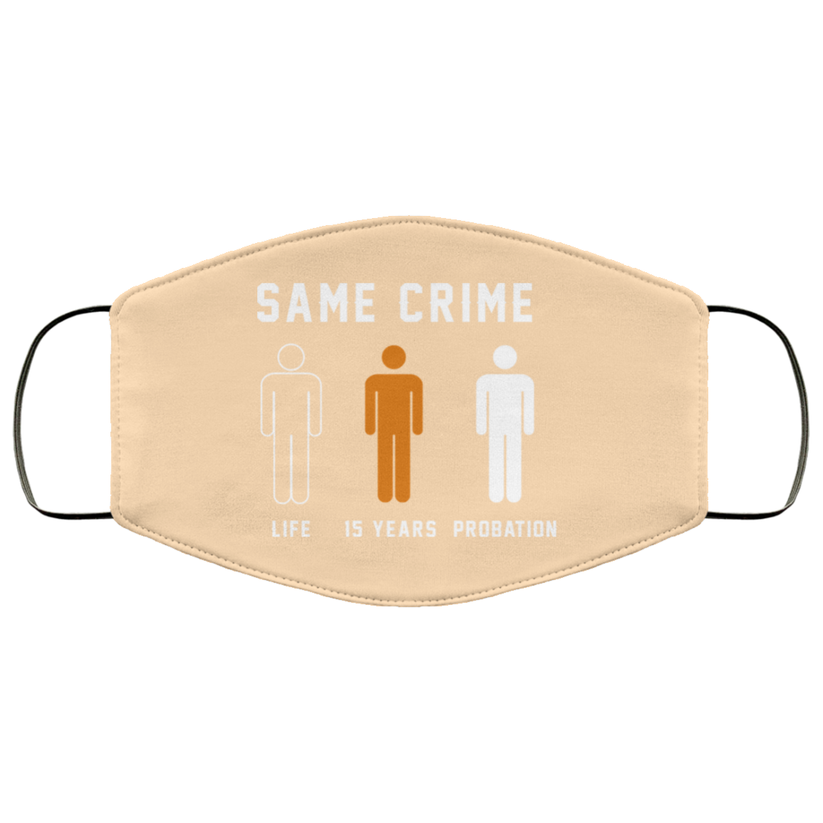 Same Crime Life Is Years Probation Face Mask