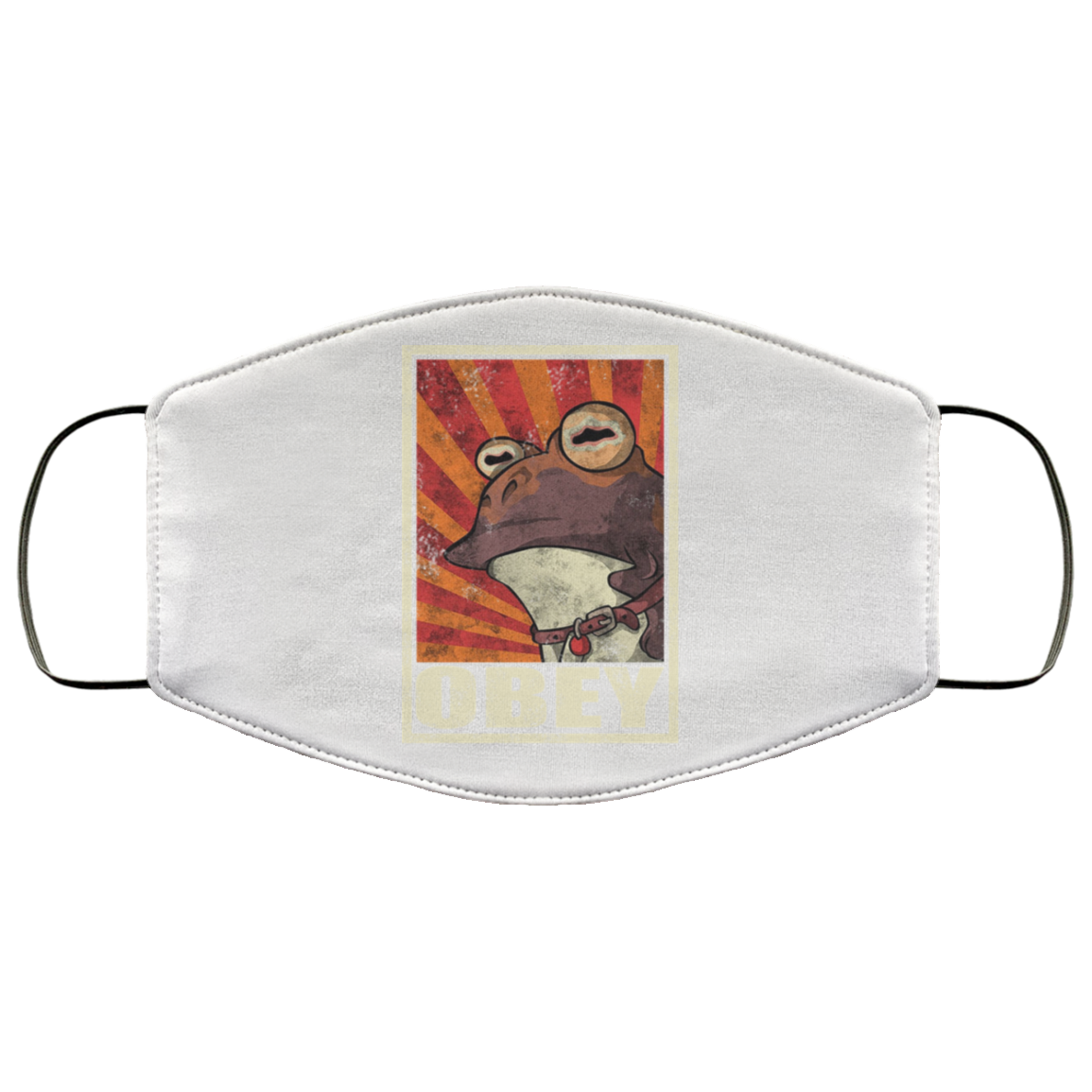 Obey The Hypnotoad Face Mask