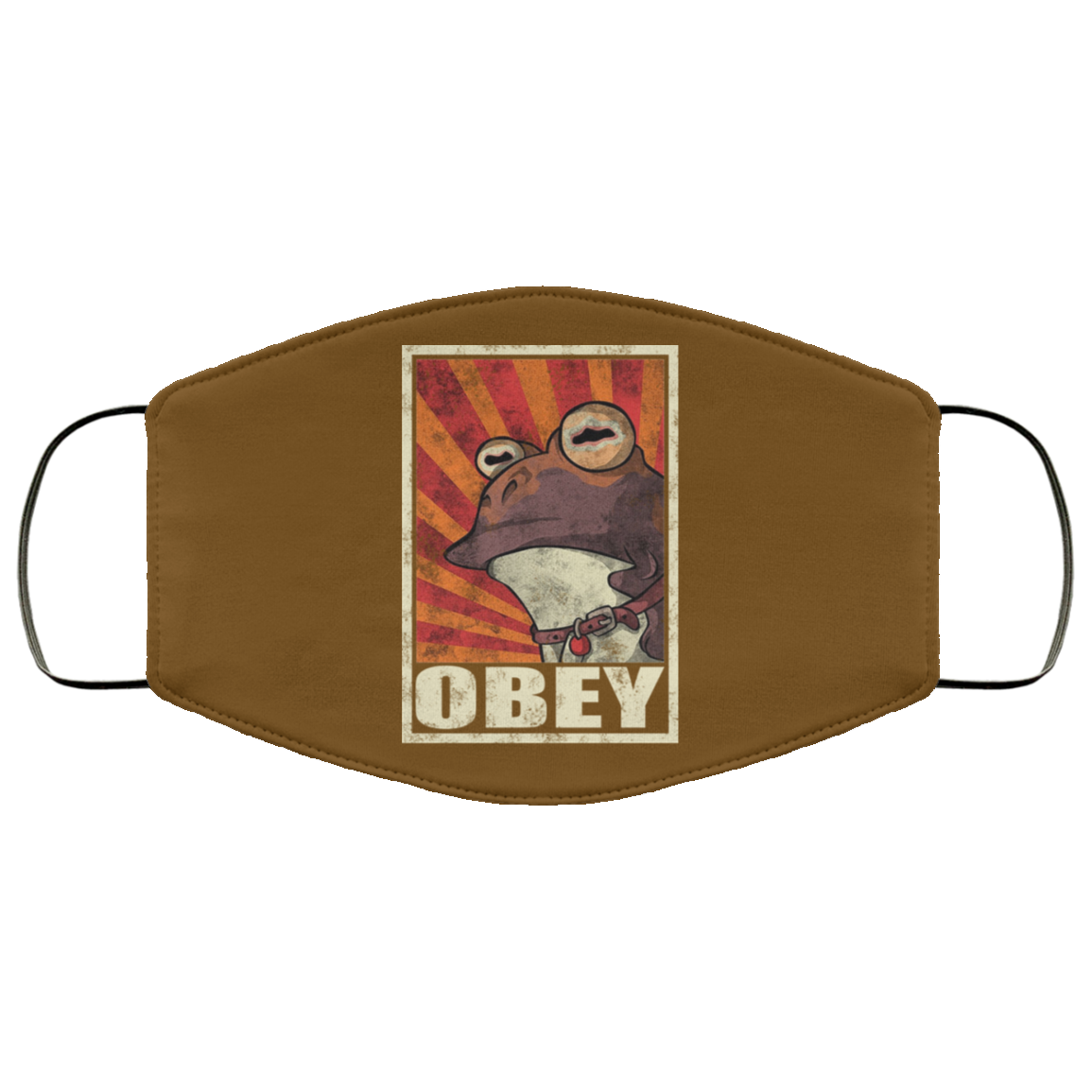 Obey The Hypnotoad Face Mask