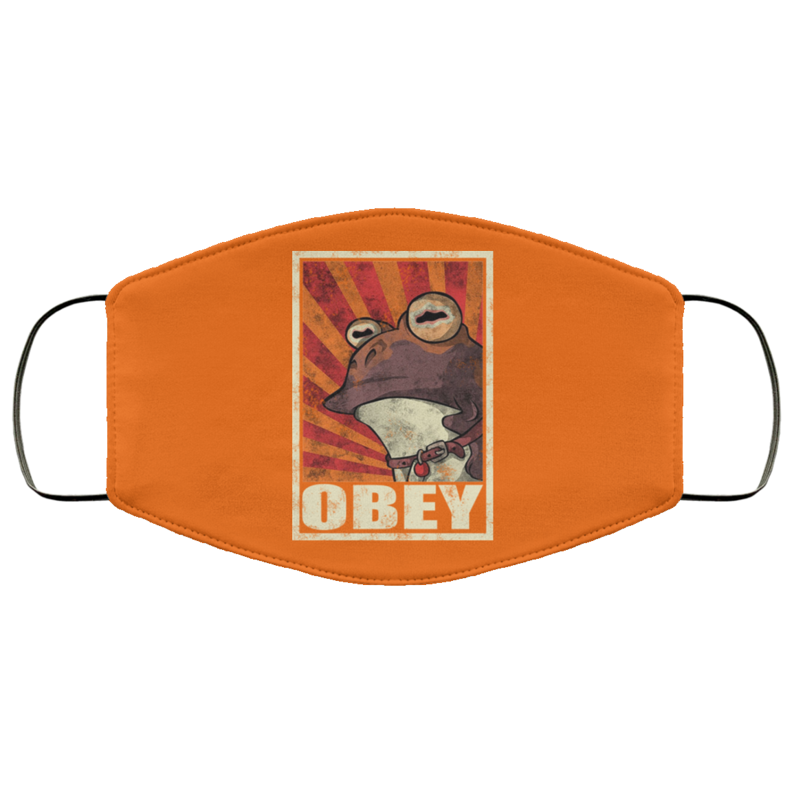 Obey The Hypnotoad Face Mask