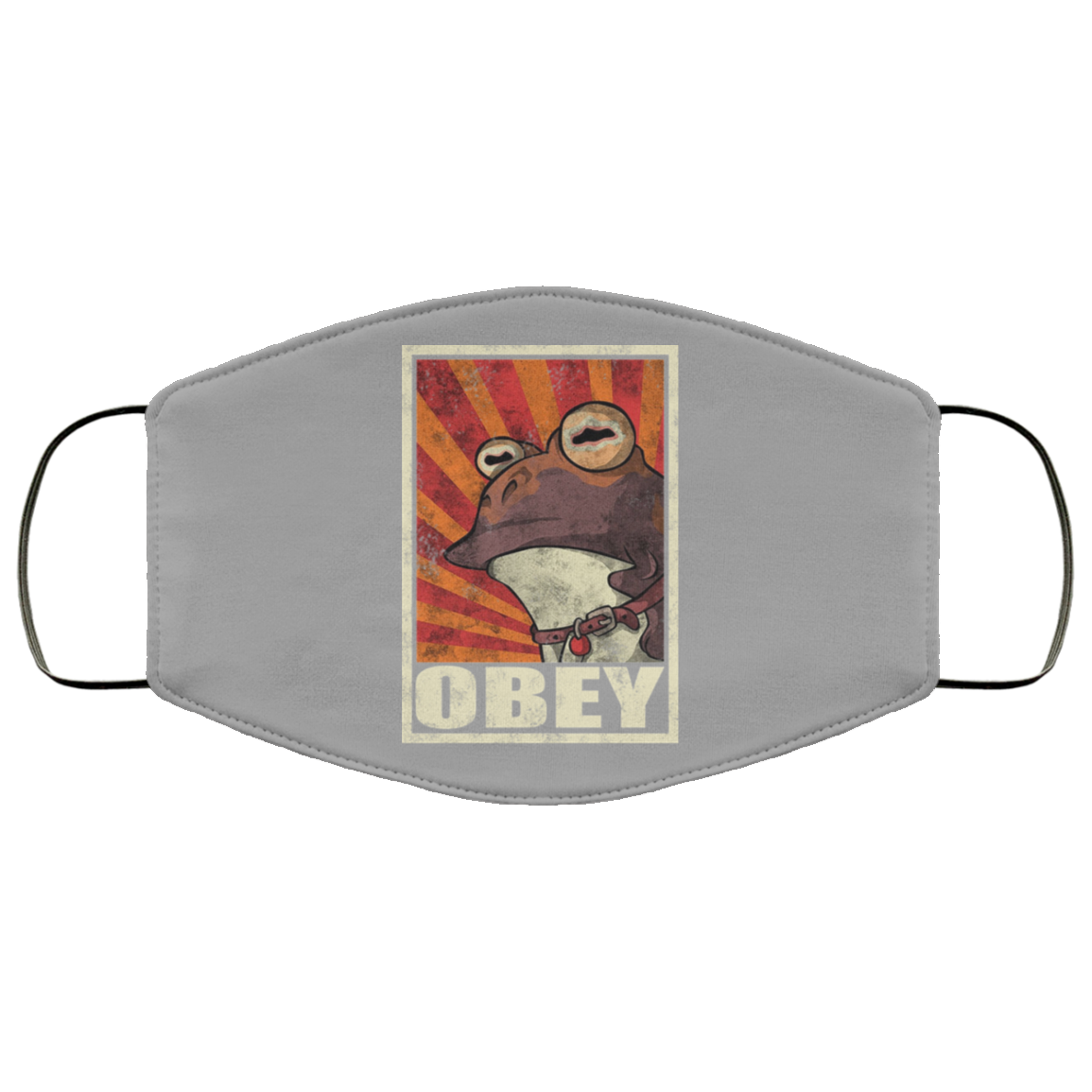 Obey The Hypnotoad Face Mask