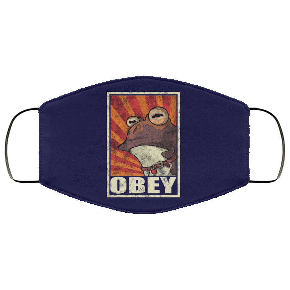 Obey The Hypnotoad Face Mask