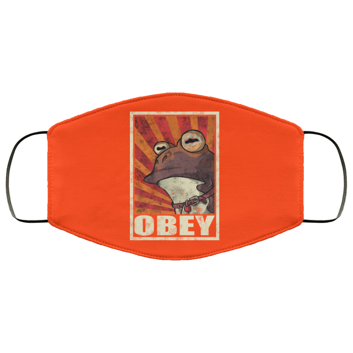 Obey The Hypnotoad Face Mask