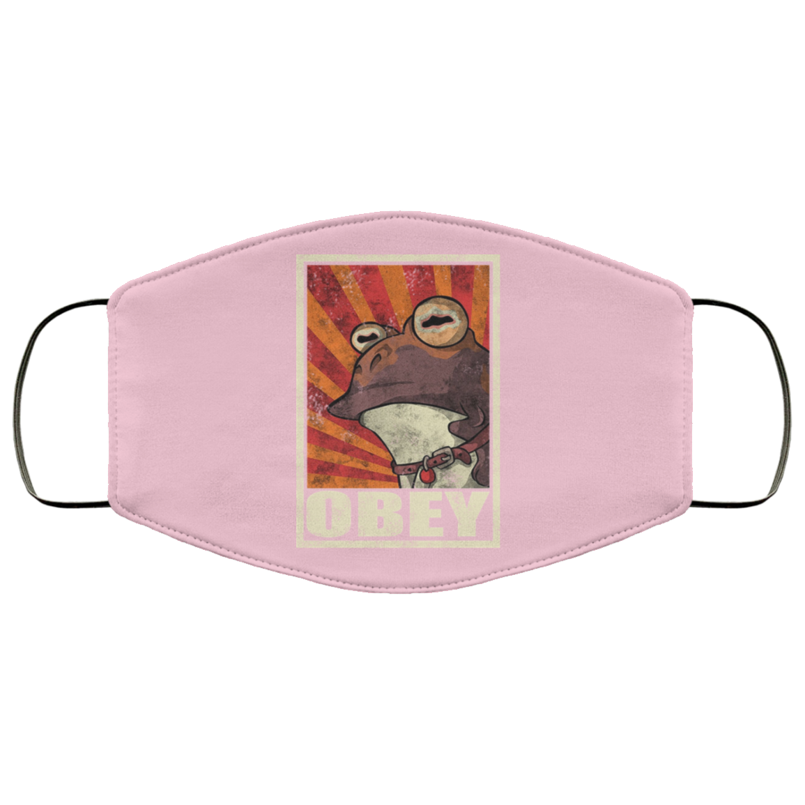 Obey The Hypnotoad Face Mask