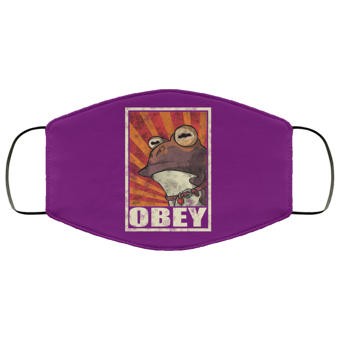 Obey The Hypnotoad Face Mask