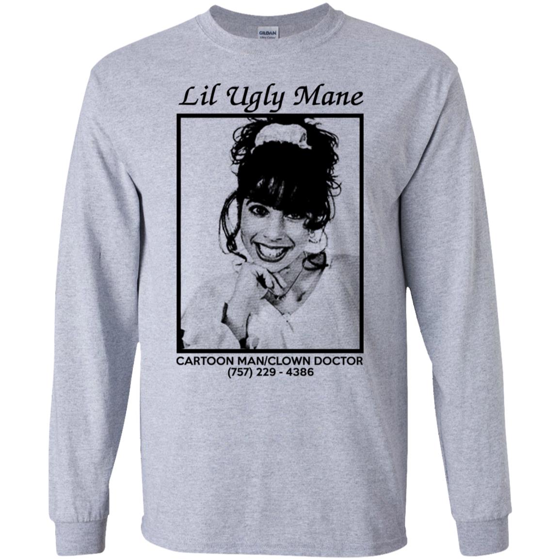 Lil Ugly Mane Cartoon Man Clown Doctor T-Shirts, Hoodie, Tank
