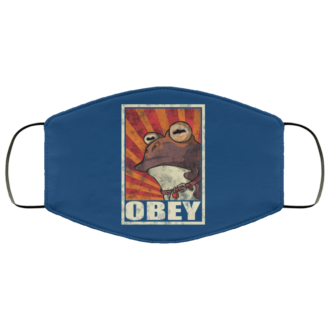 Obey The Hypnotoad Face Mask