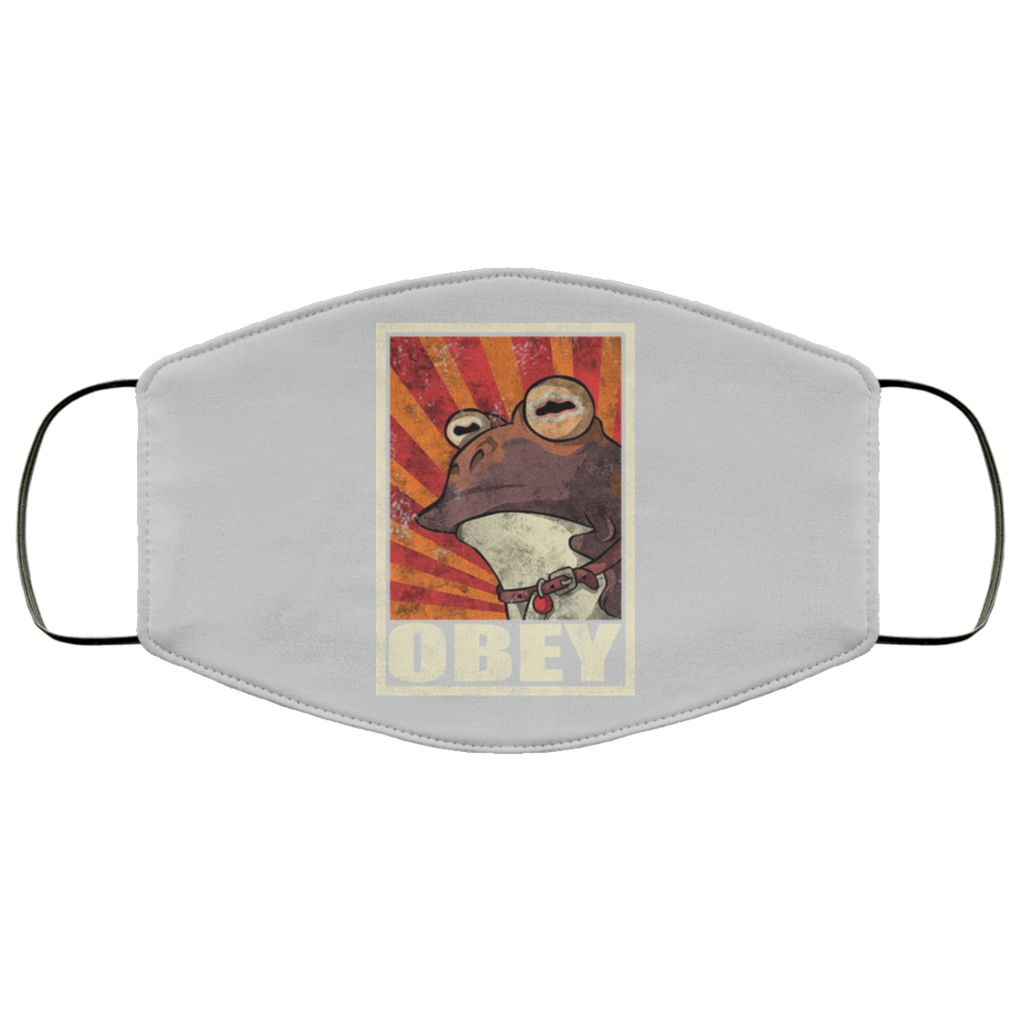Obey The Hypnotoad Face Mask
