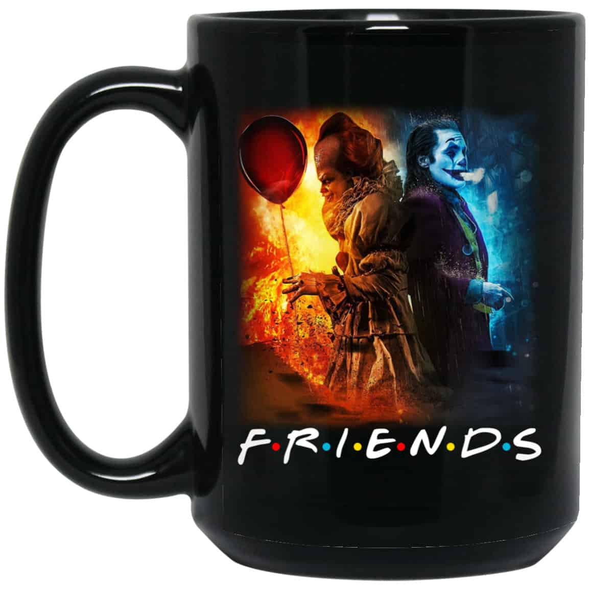 Joker And Pennywise Friends Mug