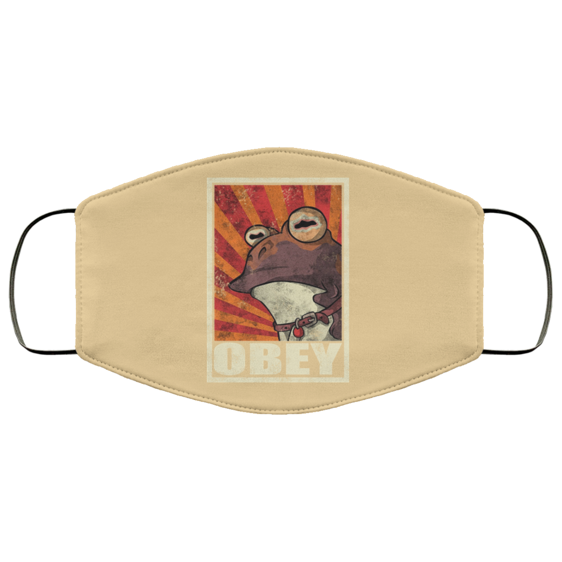 Obey The Hypnotoad Face Mask