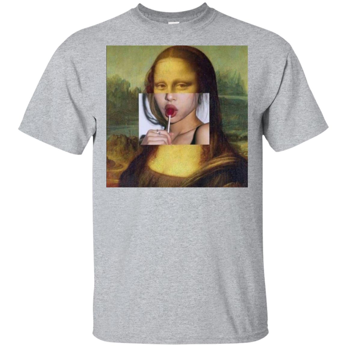 Mona Lisa Lolipop T-Shirts, Hoodie, Tank