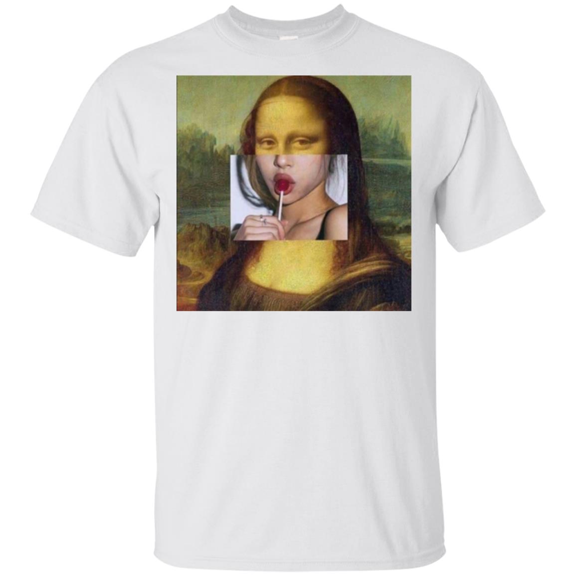 Mona Lisa Lolipop T-Shirts, Hoodie, Tank