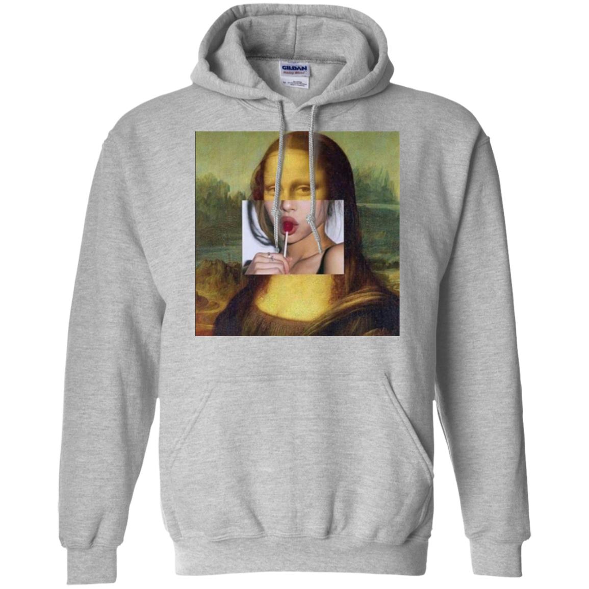 Mona Lisa Lolipop T-Shirts, Hoodie, Tank