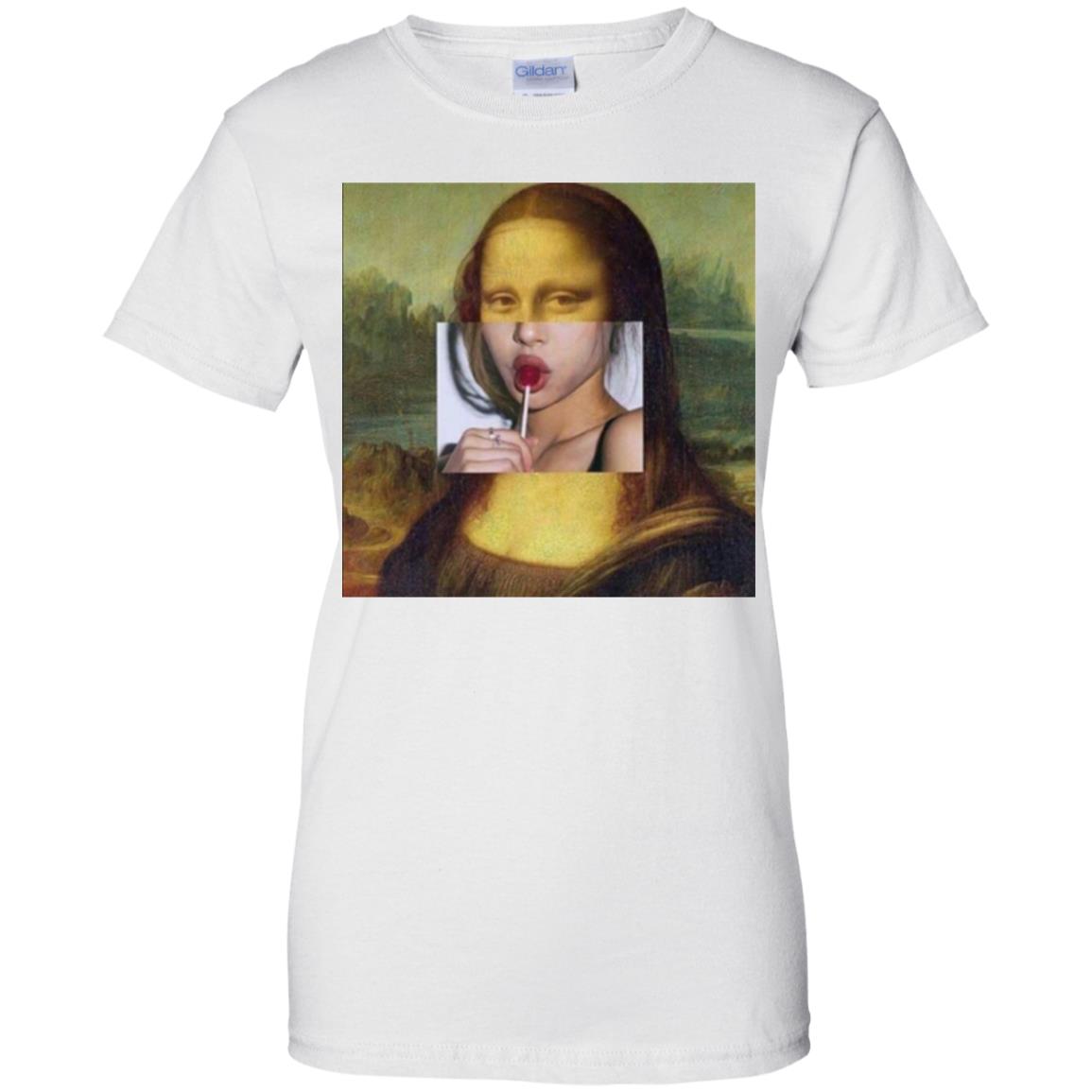 Mona Lisa Lolipop T-Shirts, Hoodie, Tank
