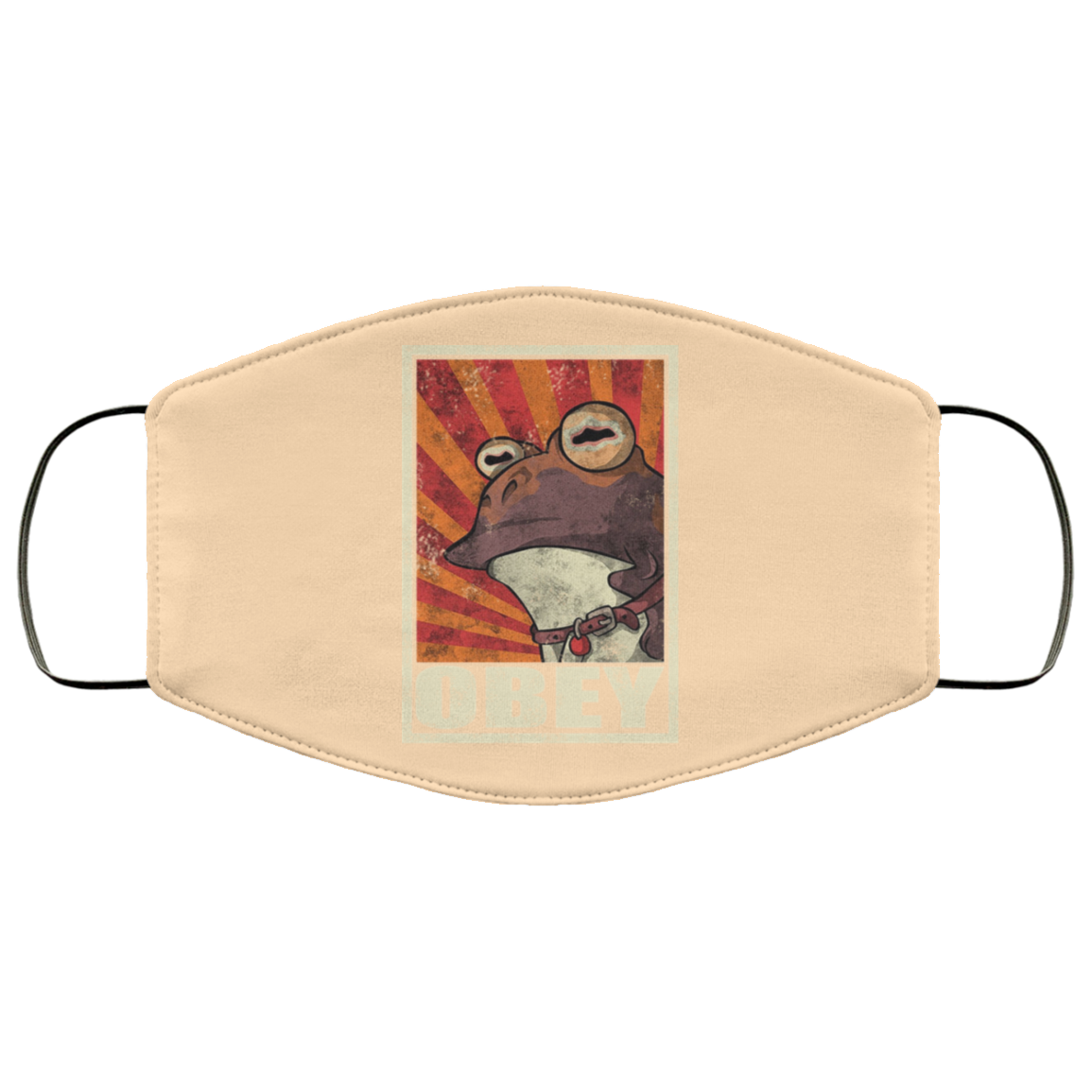 Obey The Hypnotoad Face Mask