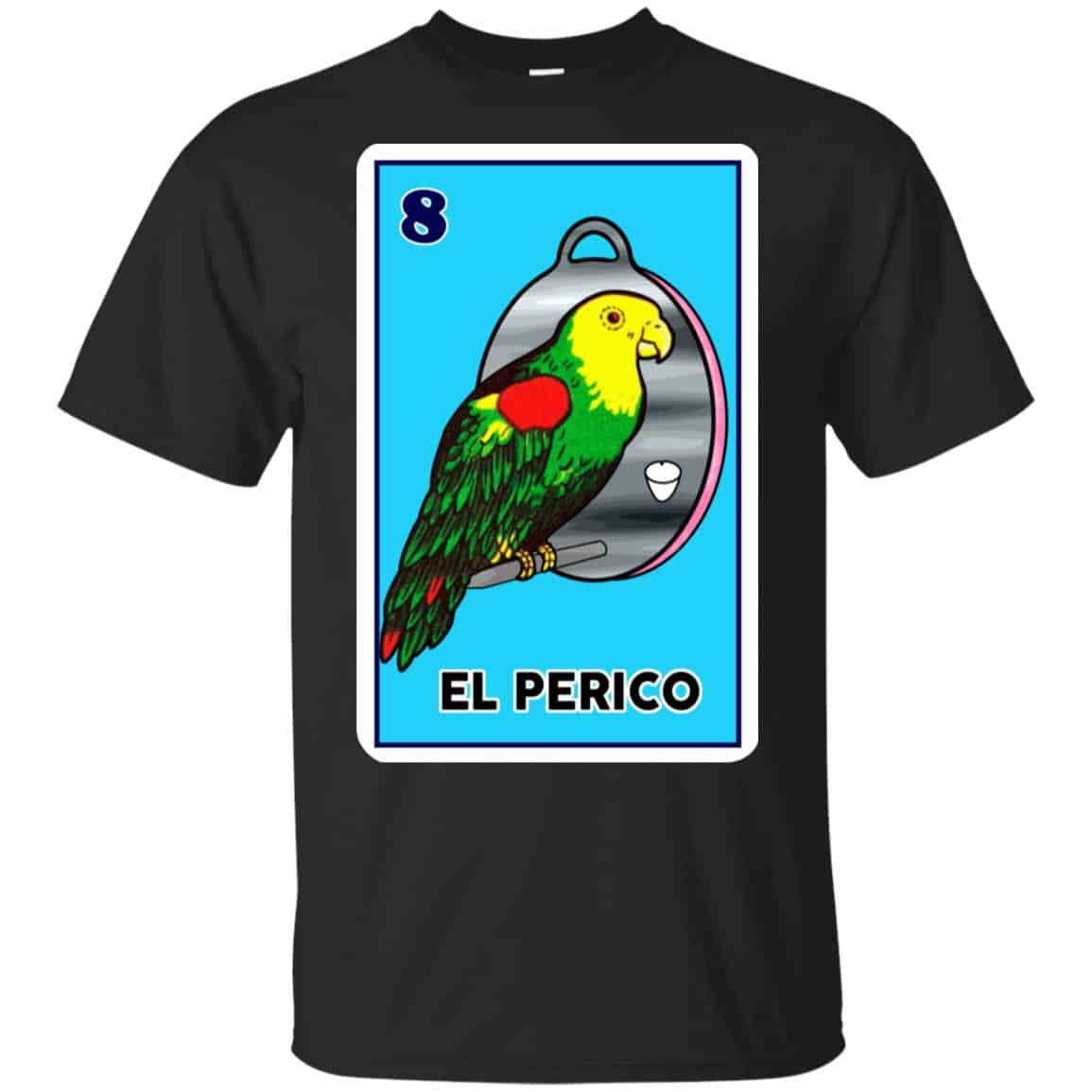 El Perico Loteria Mexican Lottery T-Shirts, Hoodie, Tank