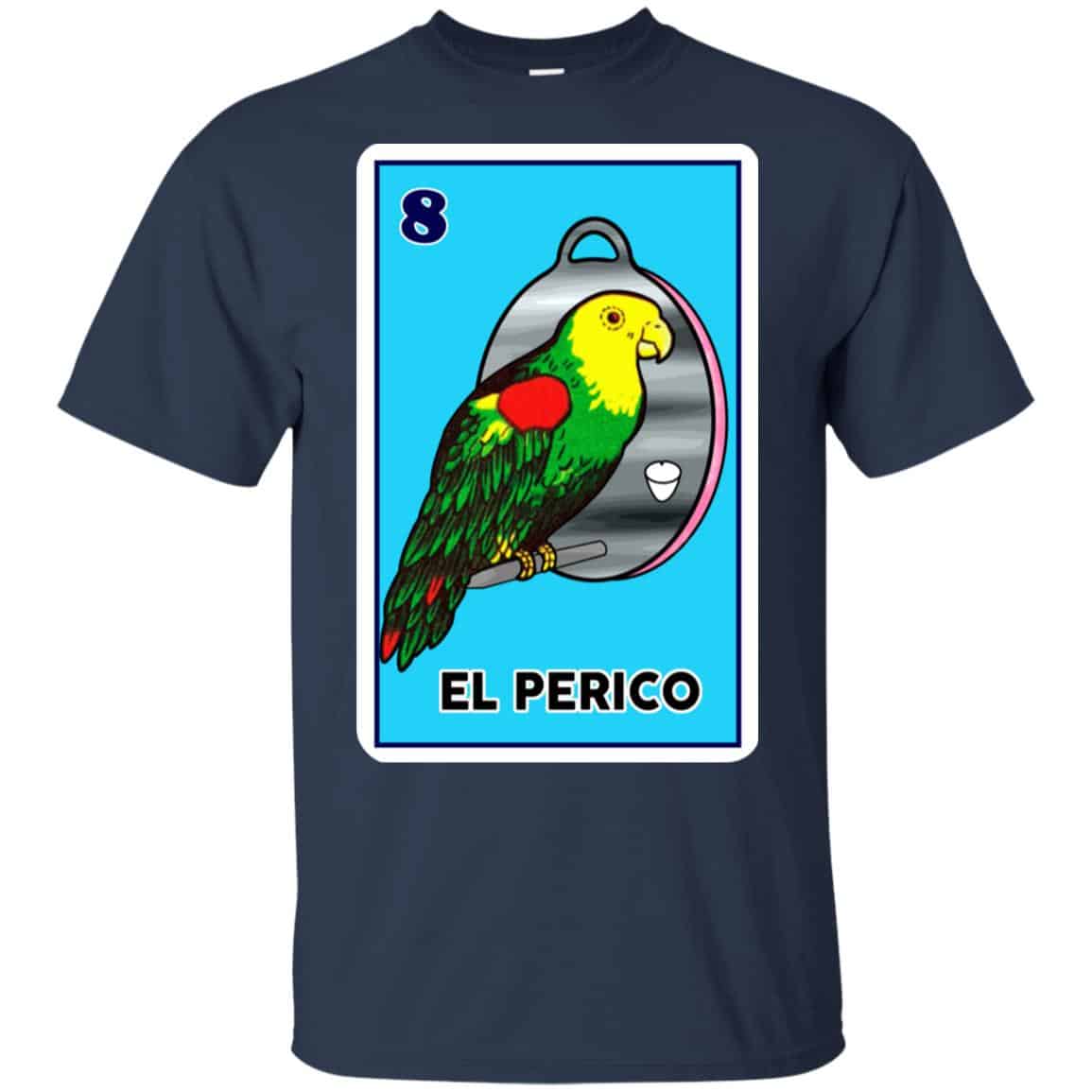 El Perico Loteria Mexican Lottery T-Shirts, Hoodie, Tank