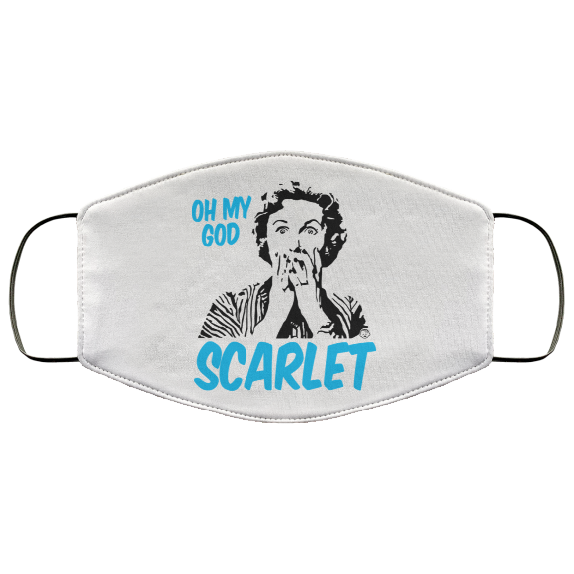 Oh My God Scarlet Face Mask