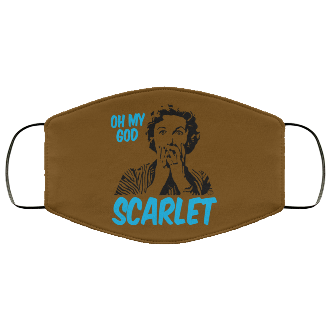 Oh My God Scarlet Face Mask