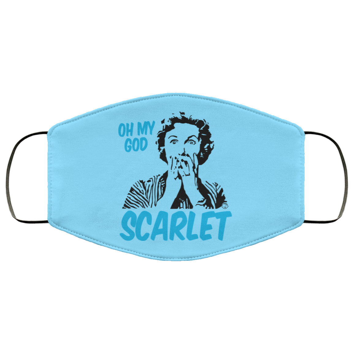 Oh My God Scarlet Face Mask
